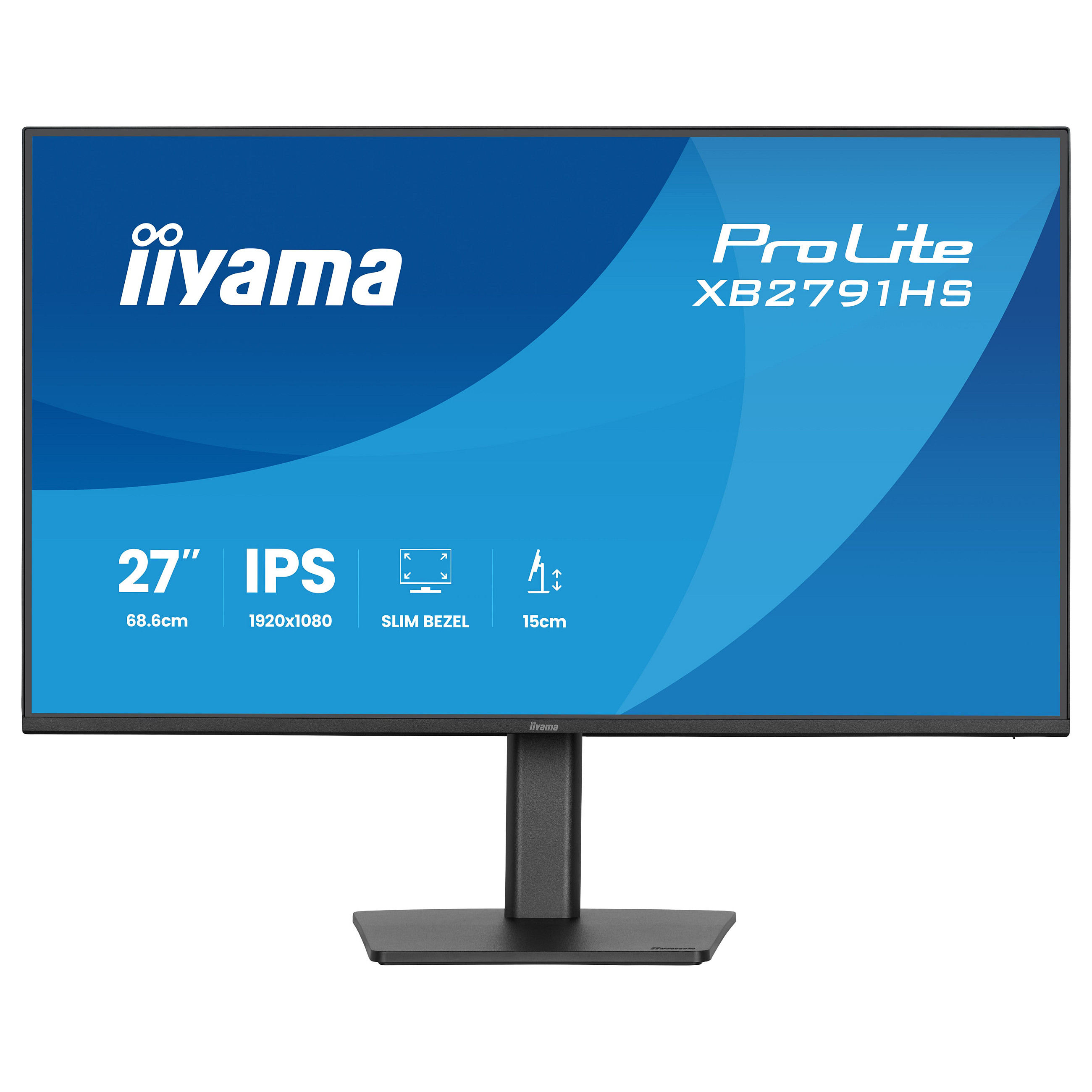 Monitor IIYAMA ProLite XB2791HS-B1 (27" FHD, IPS, 5ms, Pivot, Zvučnici)-11