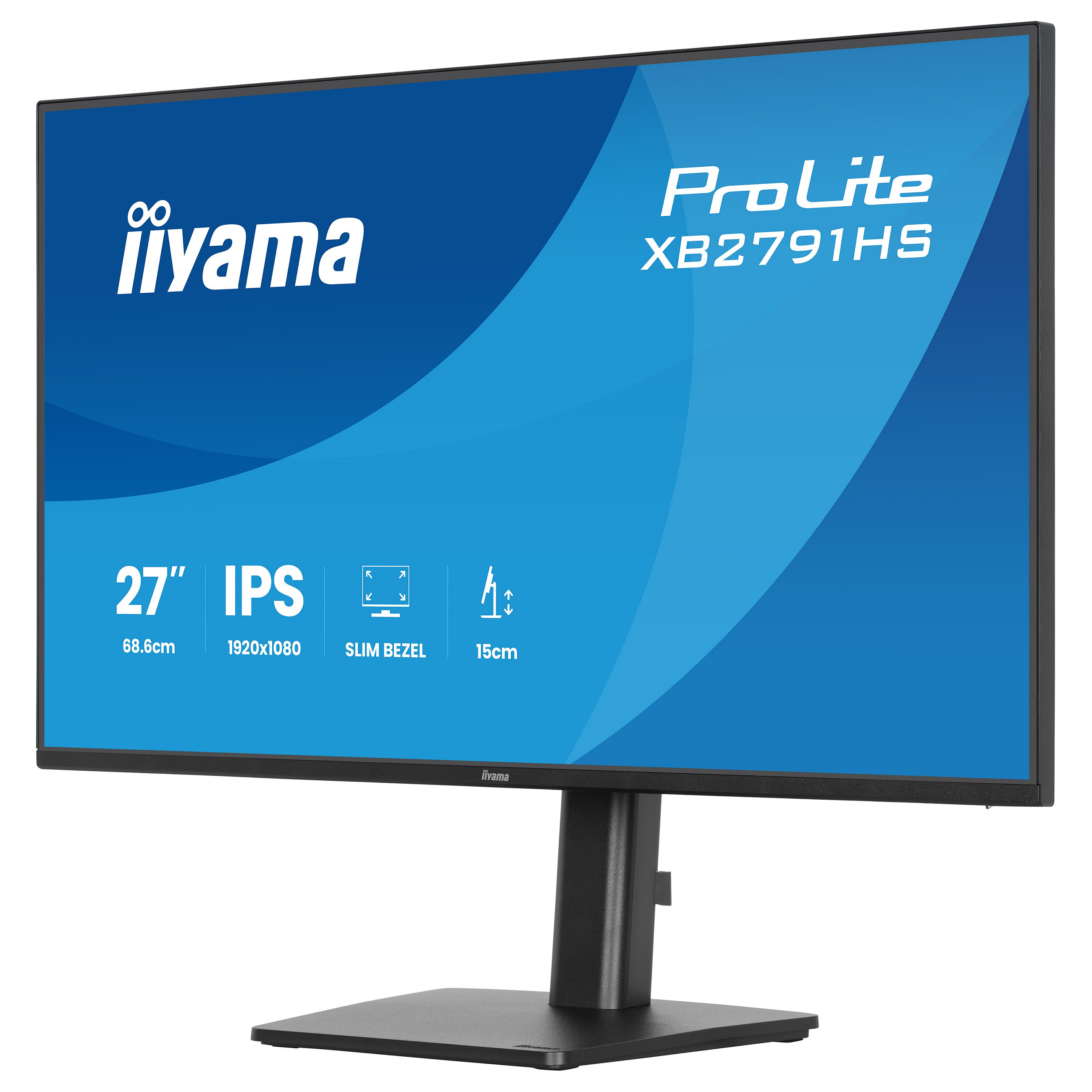 Monitor IIYAMA ProLite XB2791HS-B1 (27" FHD, IPS, 5ms, Pivot, Zvučnici)-14