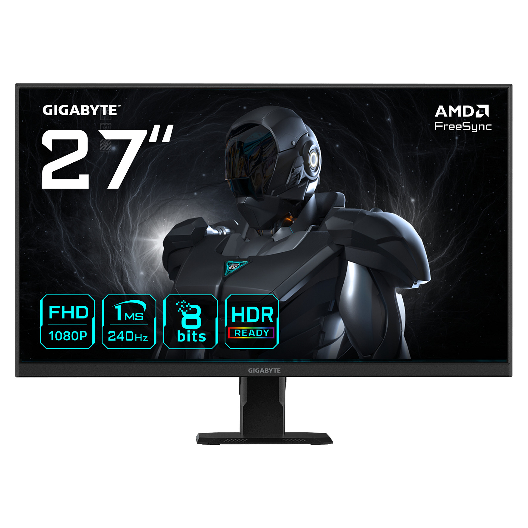 Gaming Monitor GIGABYTE GS27F2 (27", FHD, 180Hz, IPS, 1ms)-0