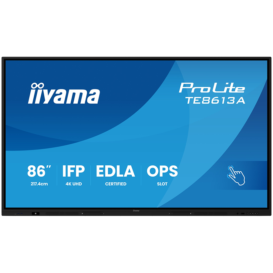 Interaktivni zaslon IIYAMA ProLite TE8613A-B2AG (86", 4K UHD, Android 13, 40 točaka dodira, Anti-Glare)-28