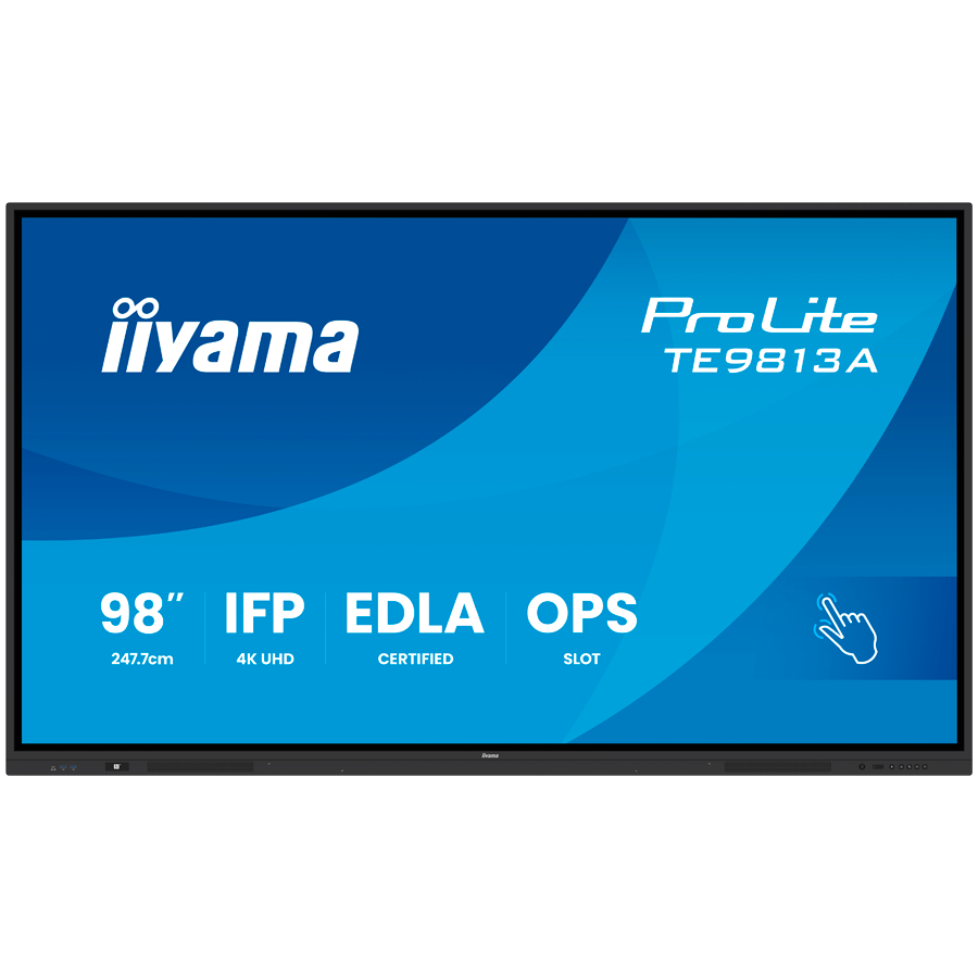 Interaktivni ekran IIYAMA ProLite TE9813A-B2AG (98", 4K UHD, Android 13, 50 točaka dodira, Anti-glare)-22