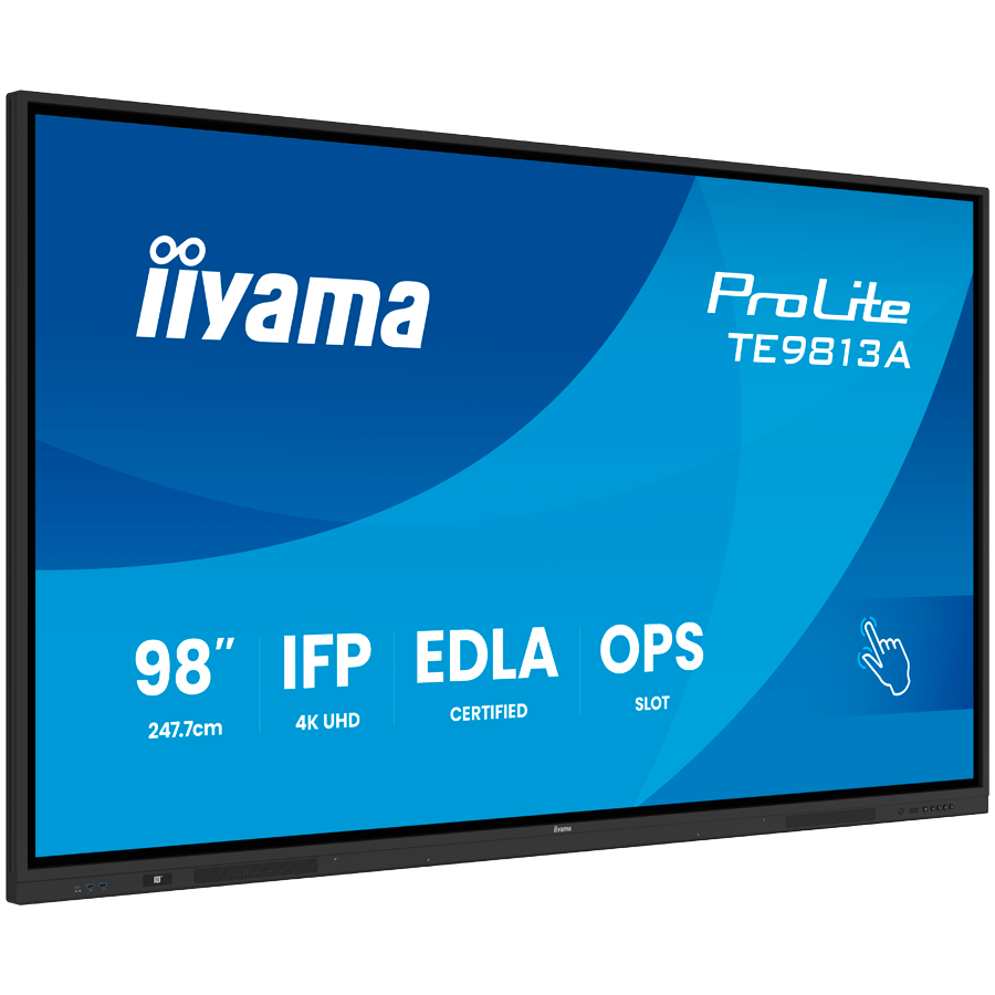 Interaktivni ekran IIYAMA ProLite TE9813A-B2AG (98", 4K UHD, Android 13, 50 točaka dodira, Anti-glare)-24