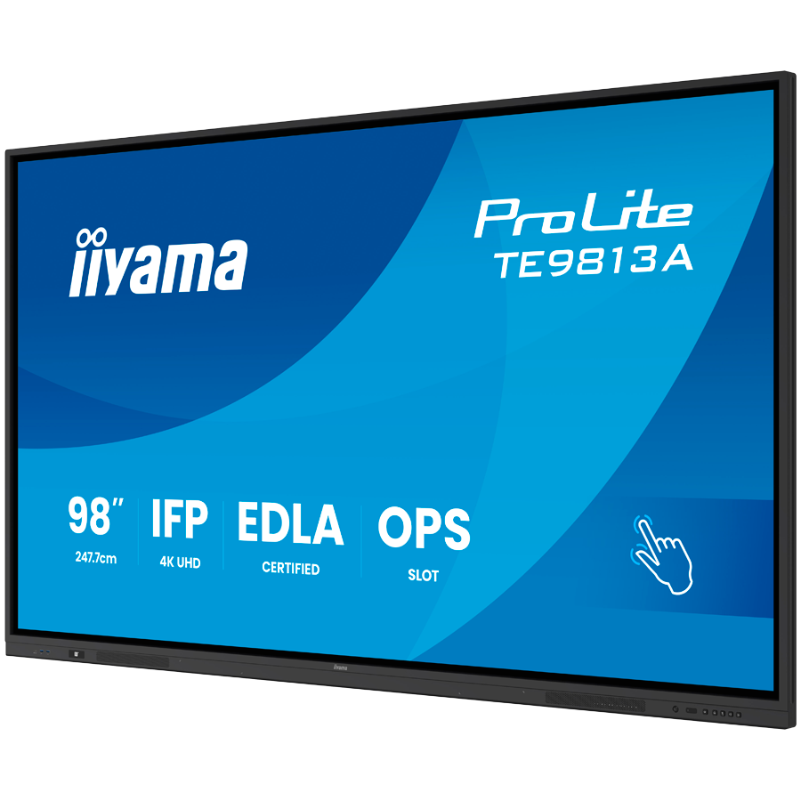 Interaktivni ekran IIYAMA ProLite TE9813A-B2AG (98", 4K UHD, Android 13, 50 točaka dodira, Anti-glare)-25