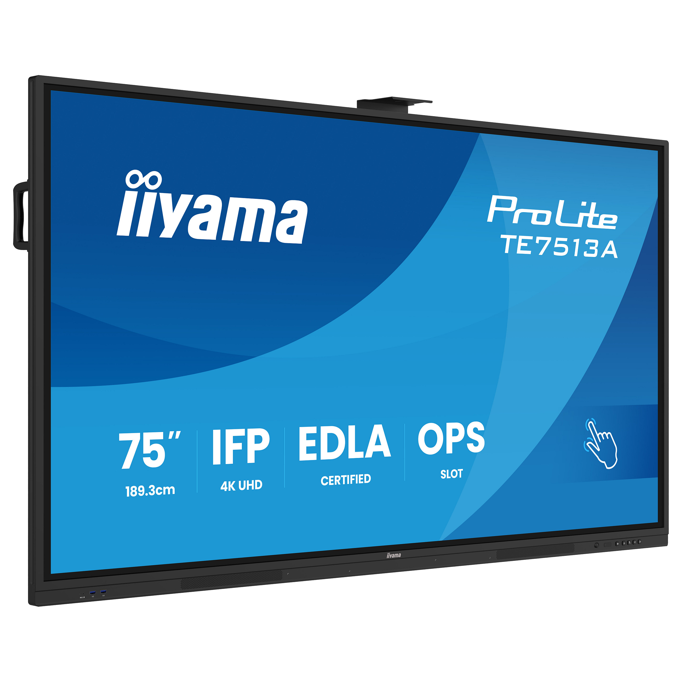 Interaktivni ekran IIYAMA TE7513A-B2AG (75" 4K UHD, Android 13, 40 točaka dodira, Anti-glare)-16