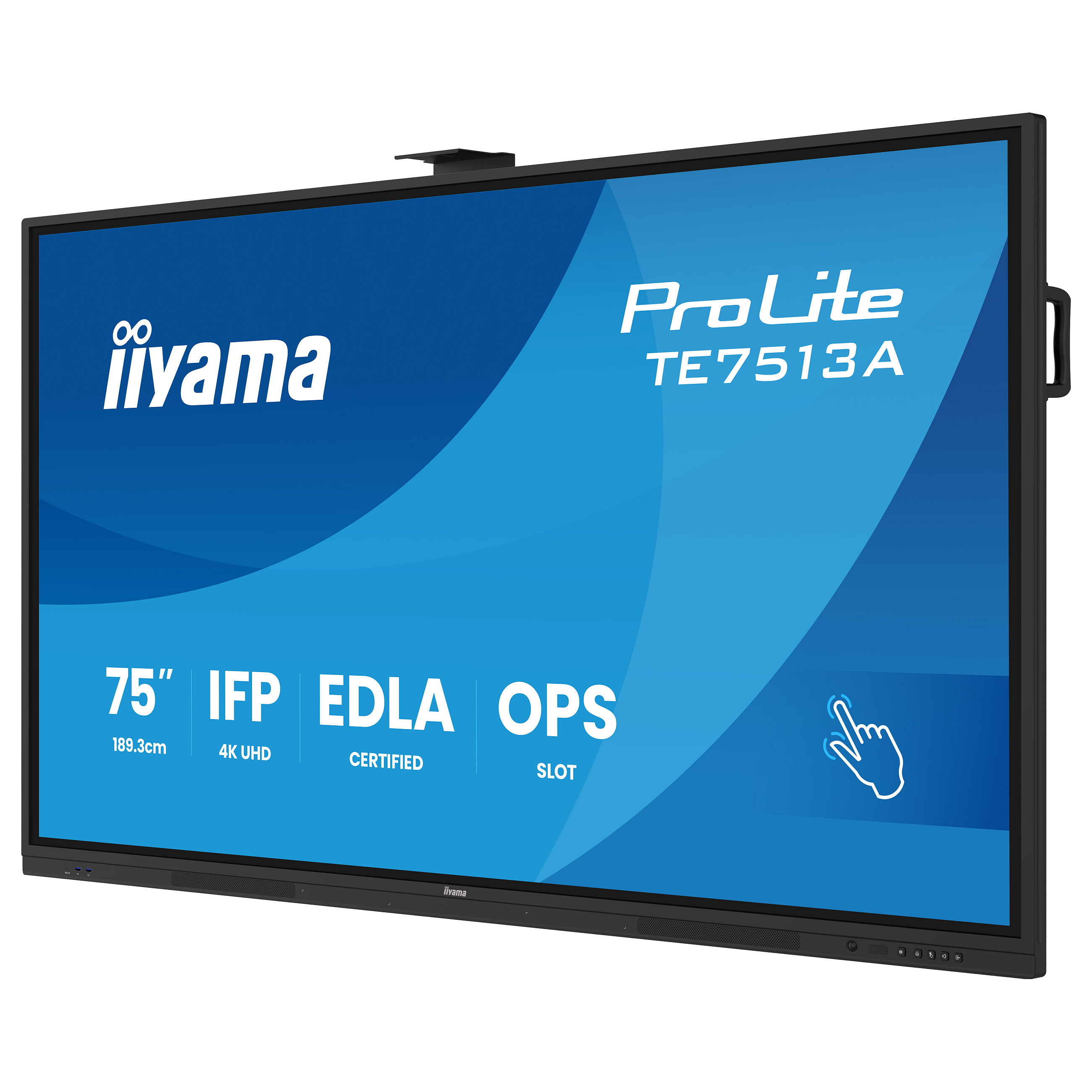 Interaktivni ekran IIYAMA TE7513A-B2AG (75" 4K UHD, Android 13, 40 točaka dodira, Anti-glare)-17