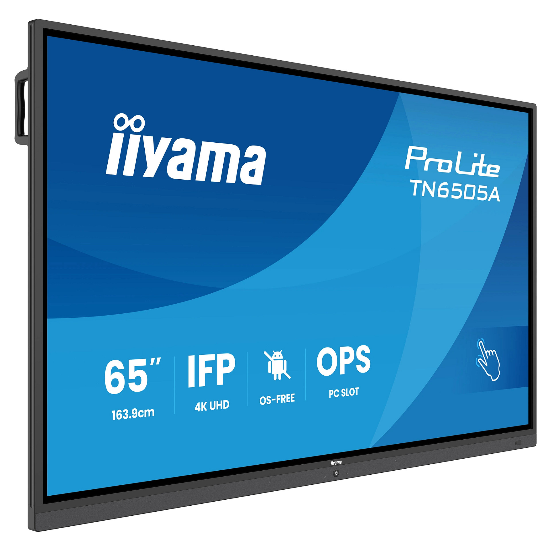 Interaktivni ekran IIYAMA ProLite TN6505A-B1AG (65", 4K UHD, IPS, 40-point touch, crna boja)-0