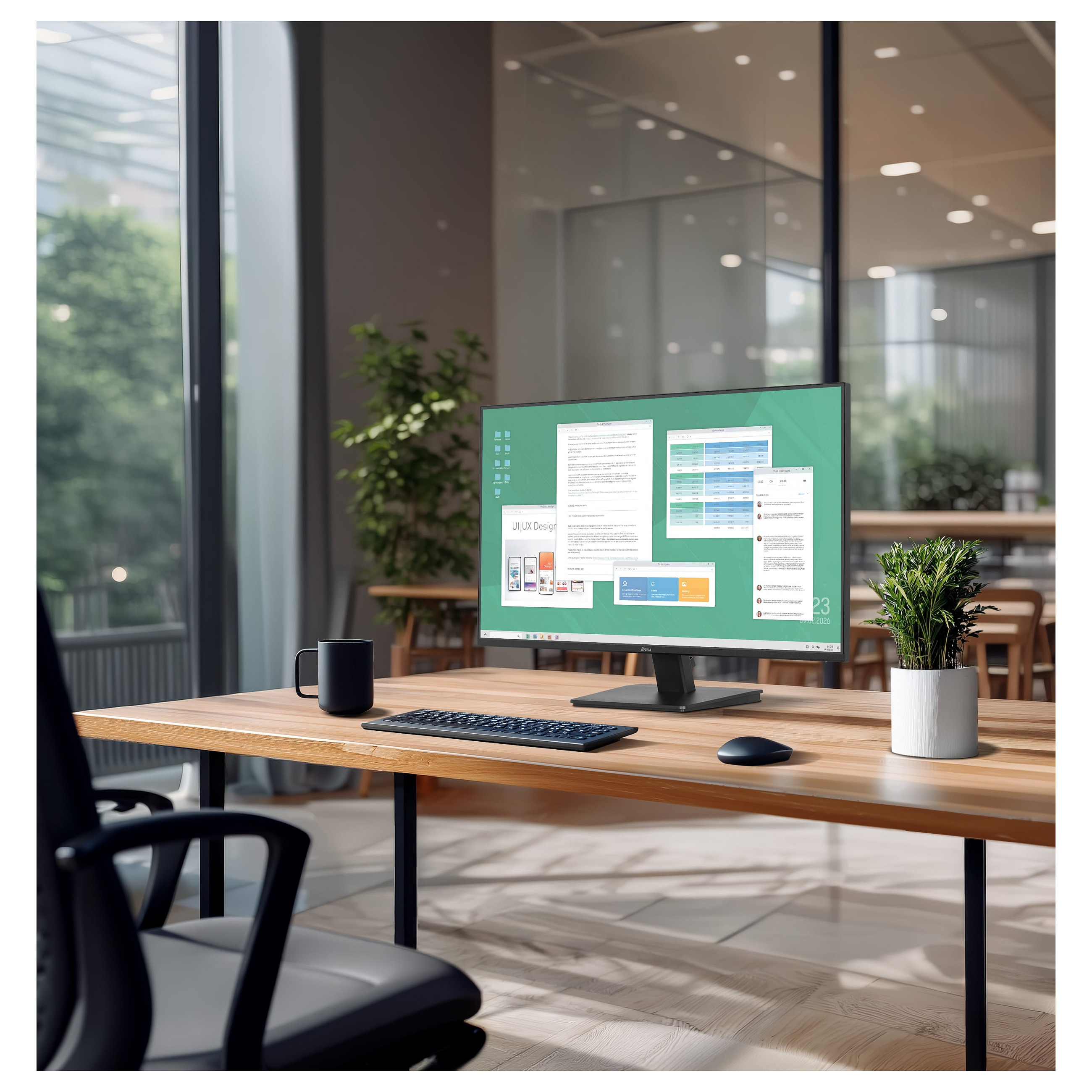Monitor IIYAMA ProLite X2791HS-B1 (27", Full HD, IPS, HDMI, DP)-20