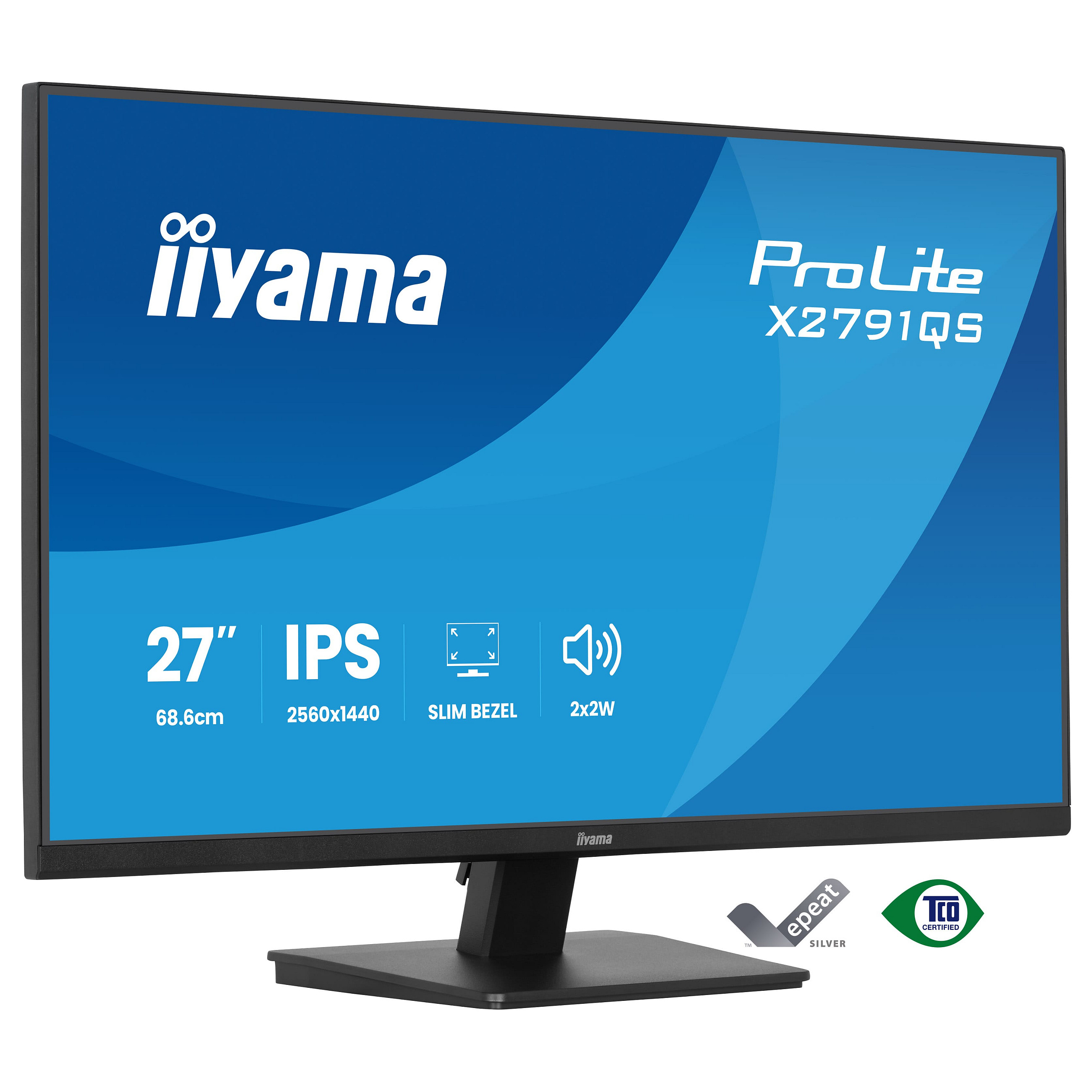 Monitor IIYAMA ProLite X2791QS-B1 (27", WQHD 2560x1440, IPS, 5ms)