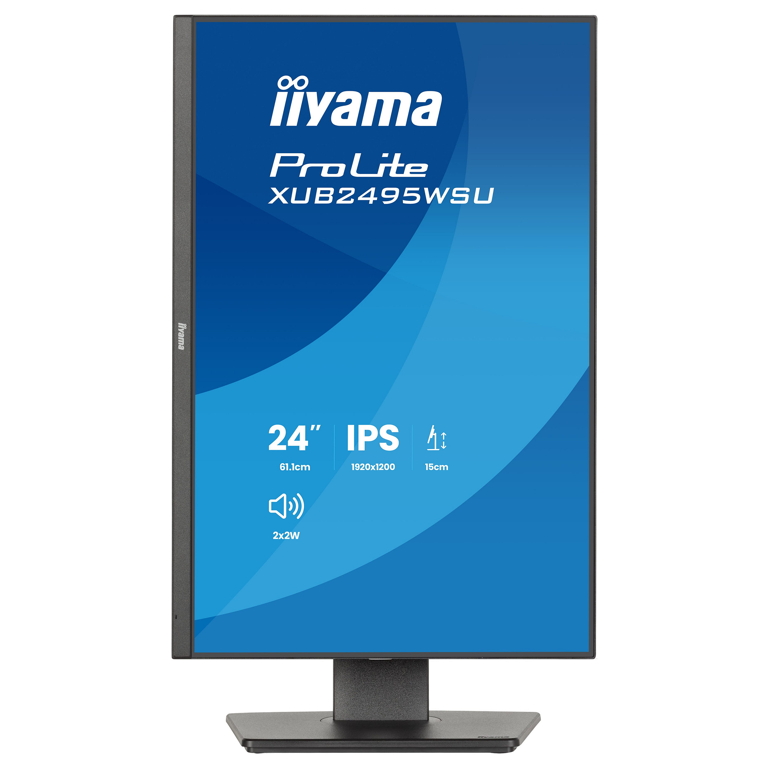 Monitor IIYAMA ProLite XB2495WSU-B1 (24.1" WUXGA 1920x1200, IPS, 1610, 75Hz, Podesiv po visini)-7