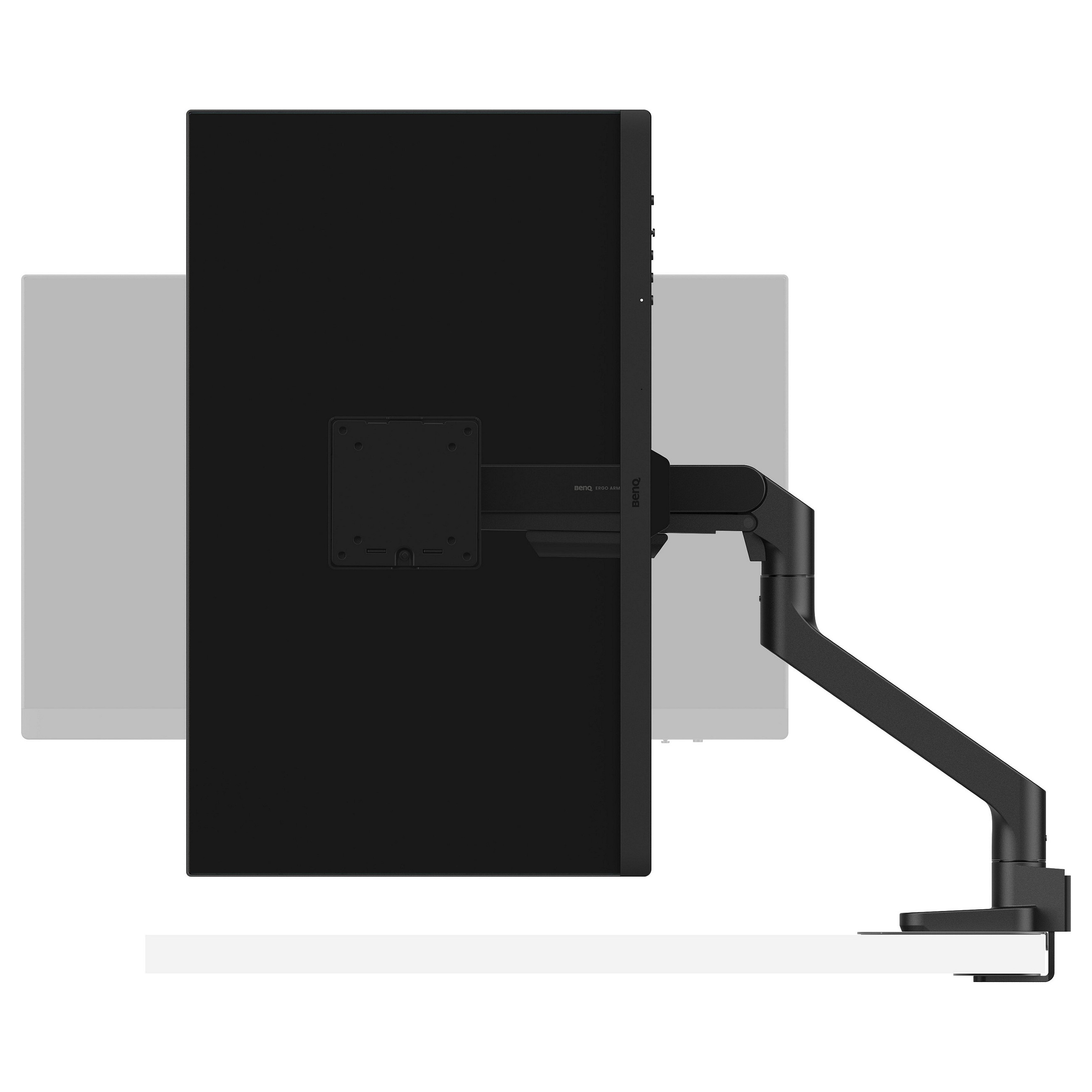 Nosač za monitor BENQ BSH01 Ergo Arm (za monitore do 49", do 20 kg, VESA) crni-2