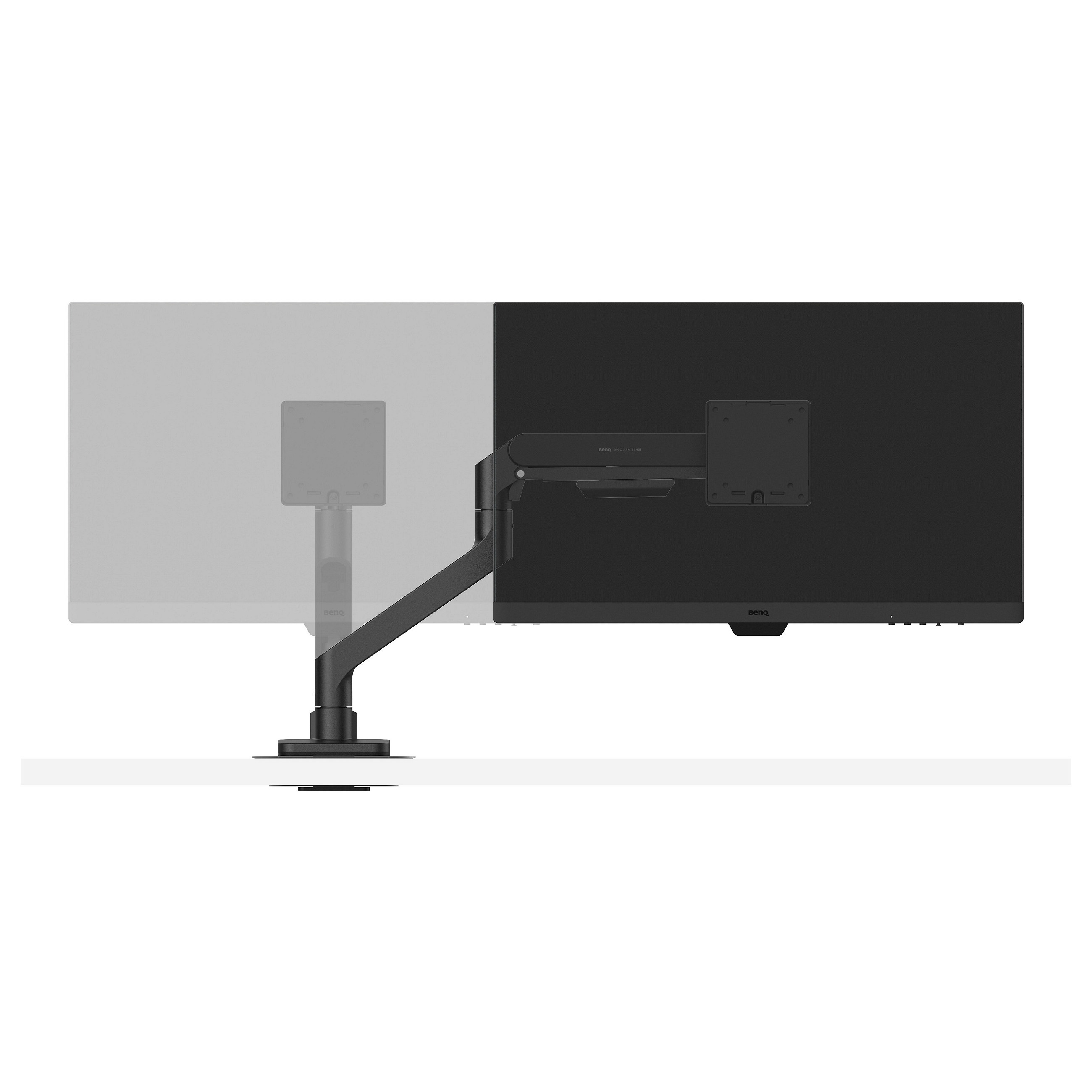 Nosač za monitor BENQ BSH01 Ergo Arm (za monitore do 49", do 20 kg, VESA) crni-12