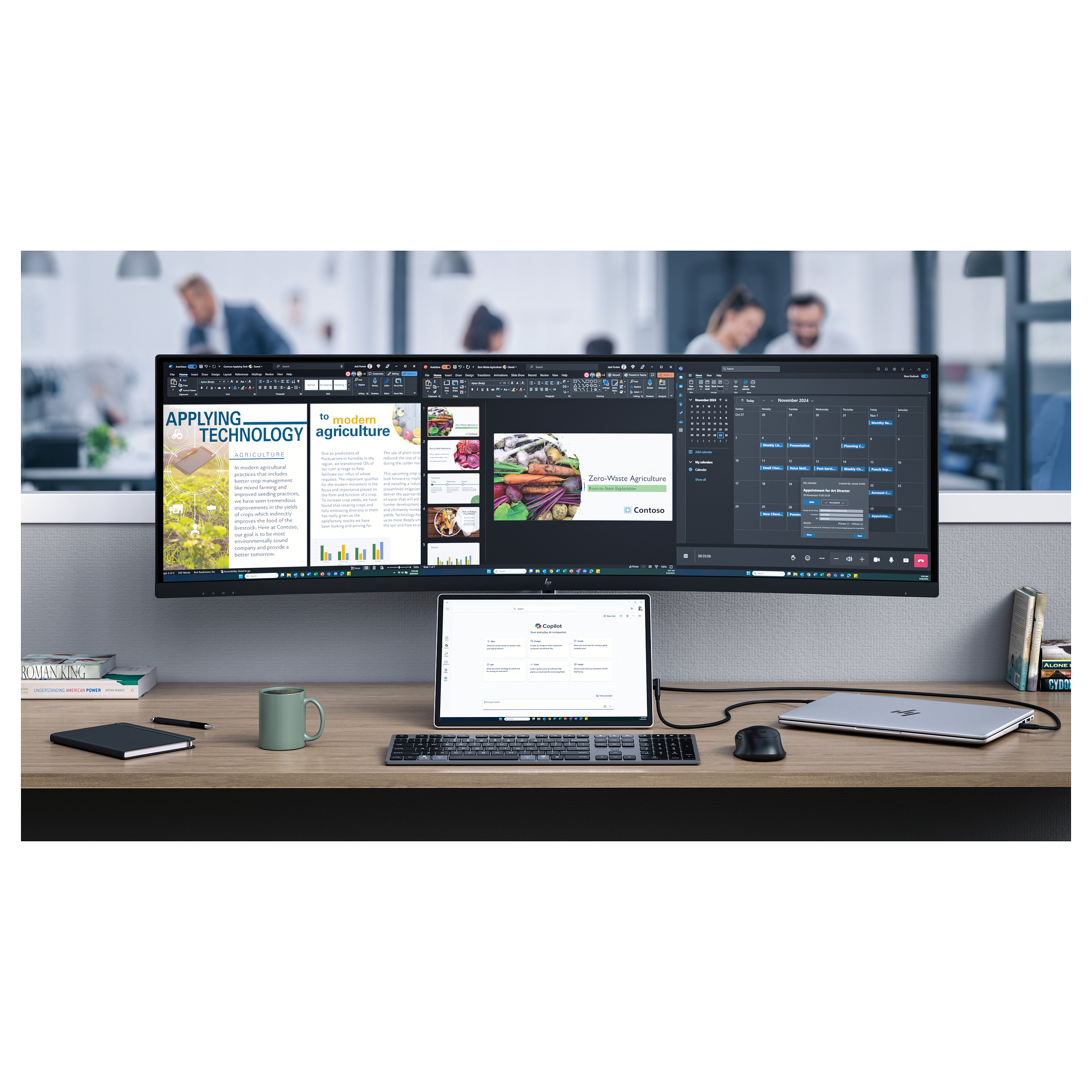 Prijenosni monitor HP Series 5 Pro 514pn (14" WQXGA, IPS, USB-C)-3