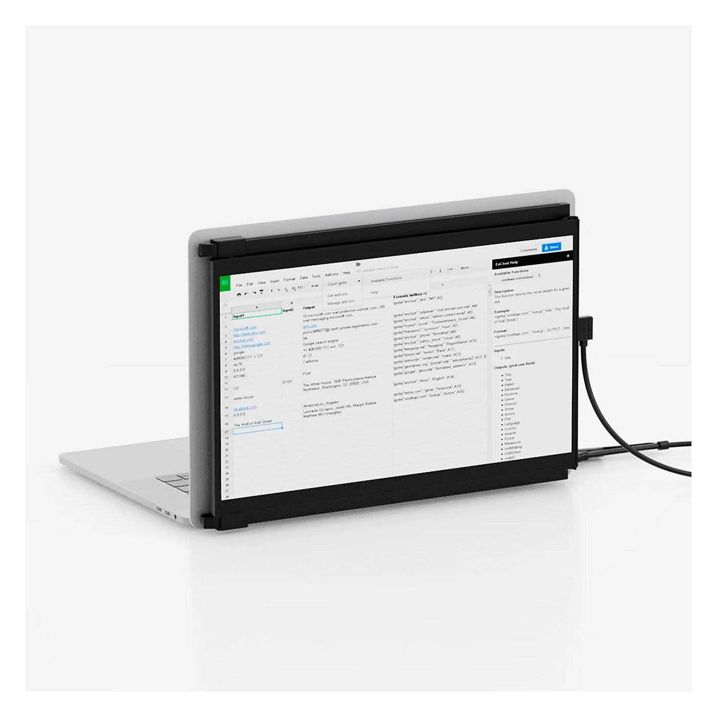 Prijenosni monitor MOBILE PIXELS Duex Max DS 14.1" (Full HD, IPS, USB-C)-3