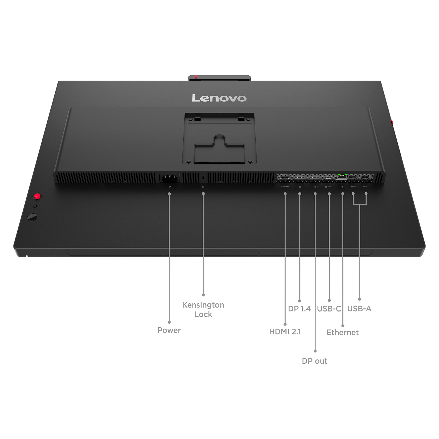 Monitor LENOVO ThinkVision T24v-30 (23.8" FHD IPS, 75Hz, Zvučnici, Kamera)-3