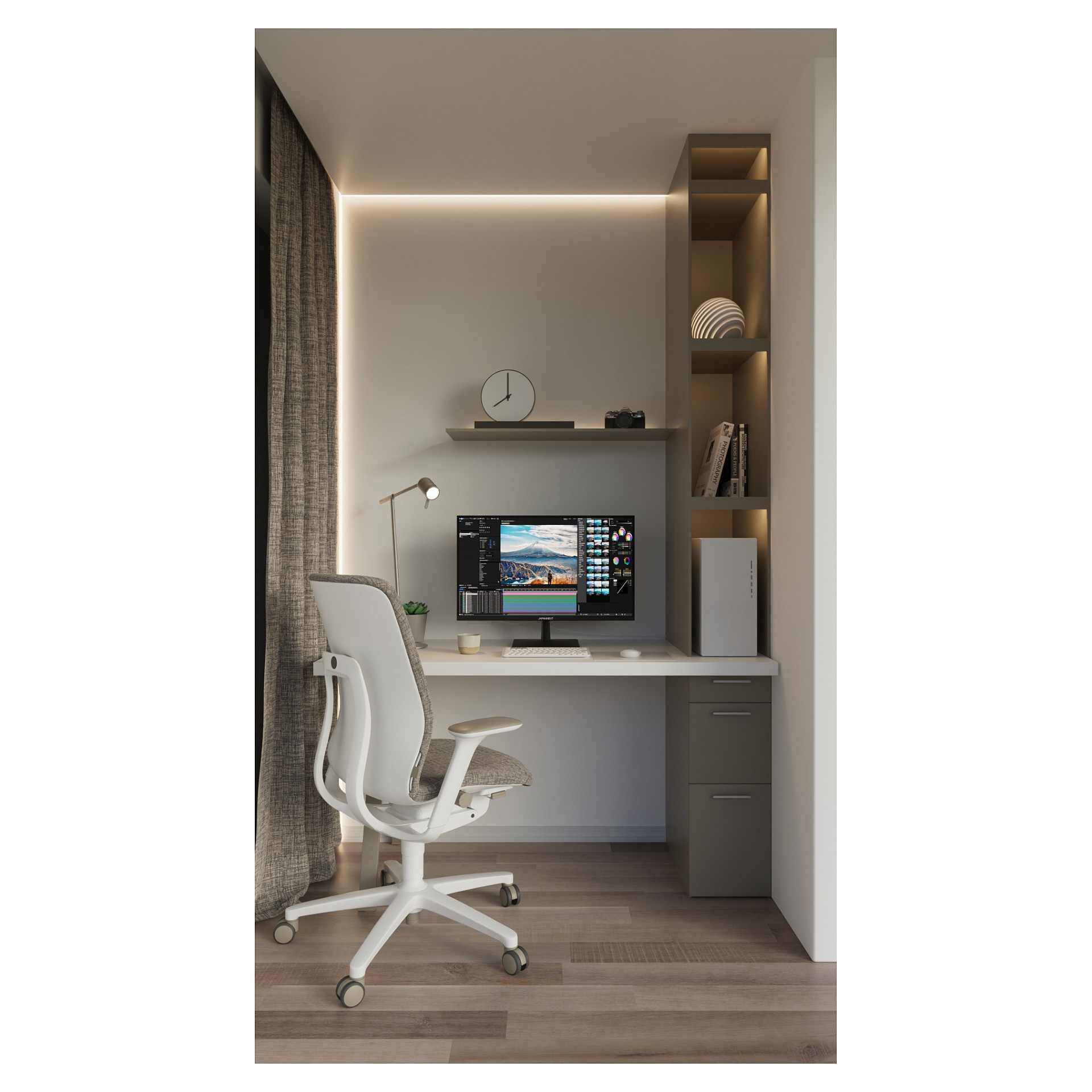 Monitor JAPANNEXT JN-I280UHD60F-P (28", 4K UHD 3840x2160, IPS, 60Hz)-2