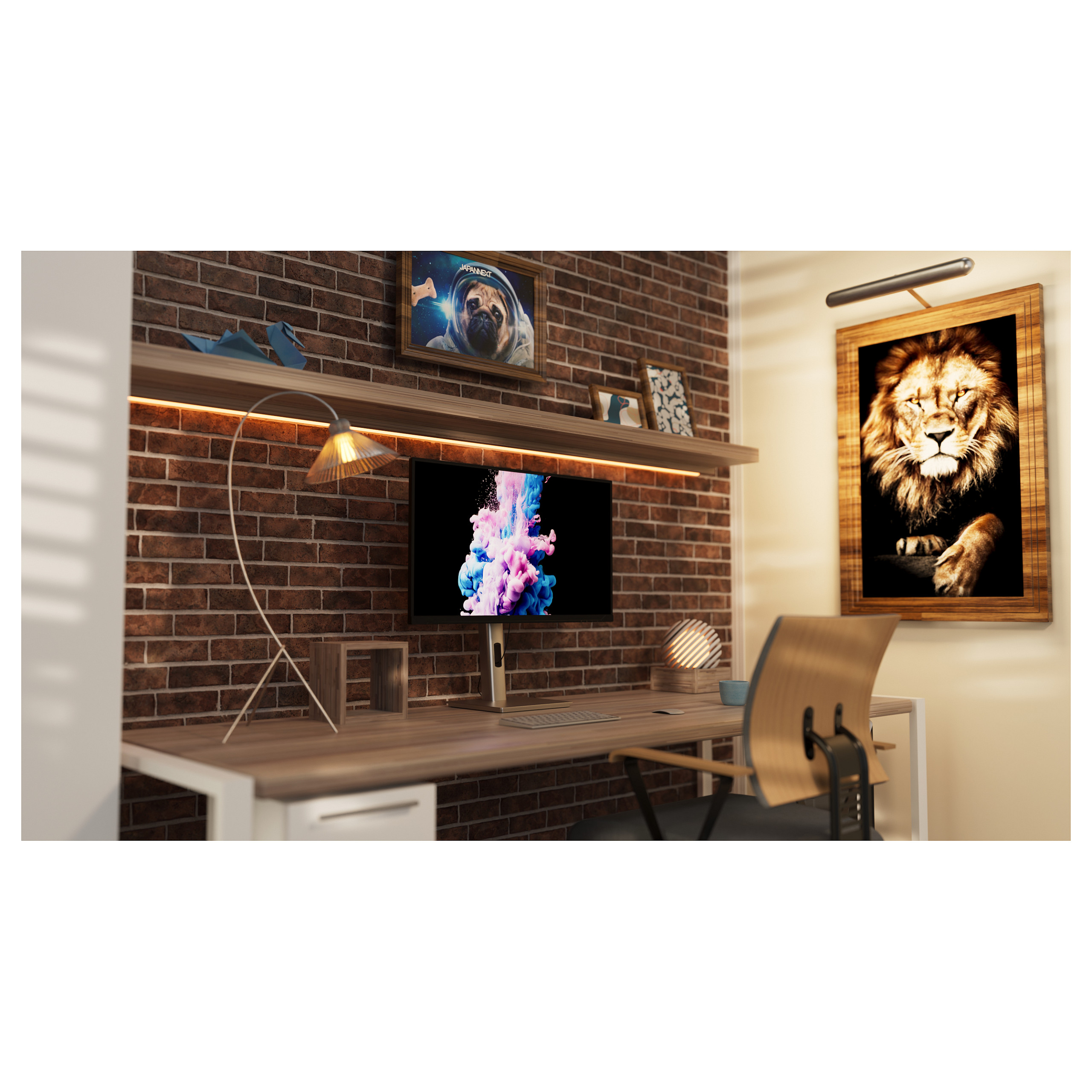 5K Monitor JAPANNEXT JN-IPS275K-HSPC9 (27" IPS, 5120x2880, 60Hz, USB-C 90W, KVM)-2