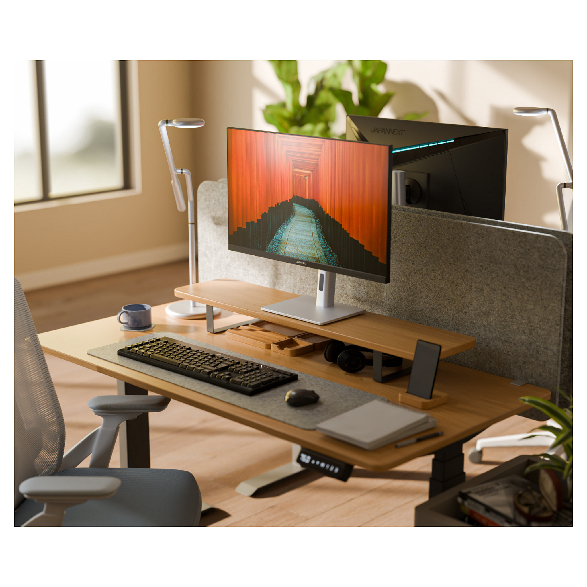 5K Monitor JAPANNEXT JN-IPS275K-HSPC9 (27" IPS, 5120x2880, 60Hz, USB-C 90W, KVM)-8