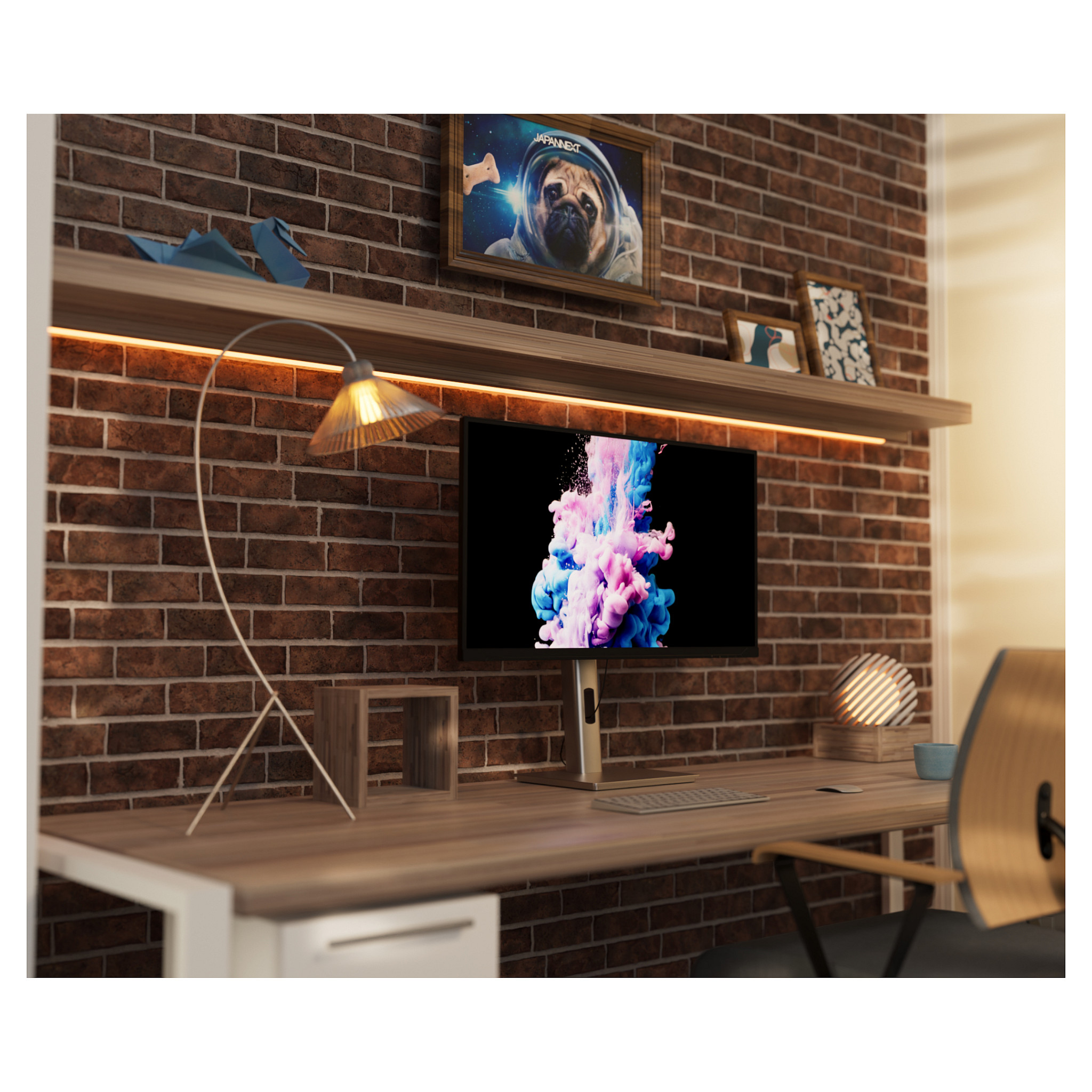 5K Monitor JAPANNEXT JN-IPS275K-HSPC9 (27" IPS, 5120x2880, 60Hz, USB-C 90W, KVM)-9