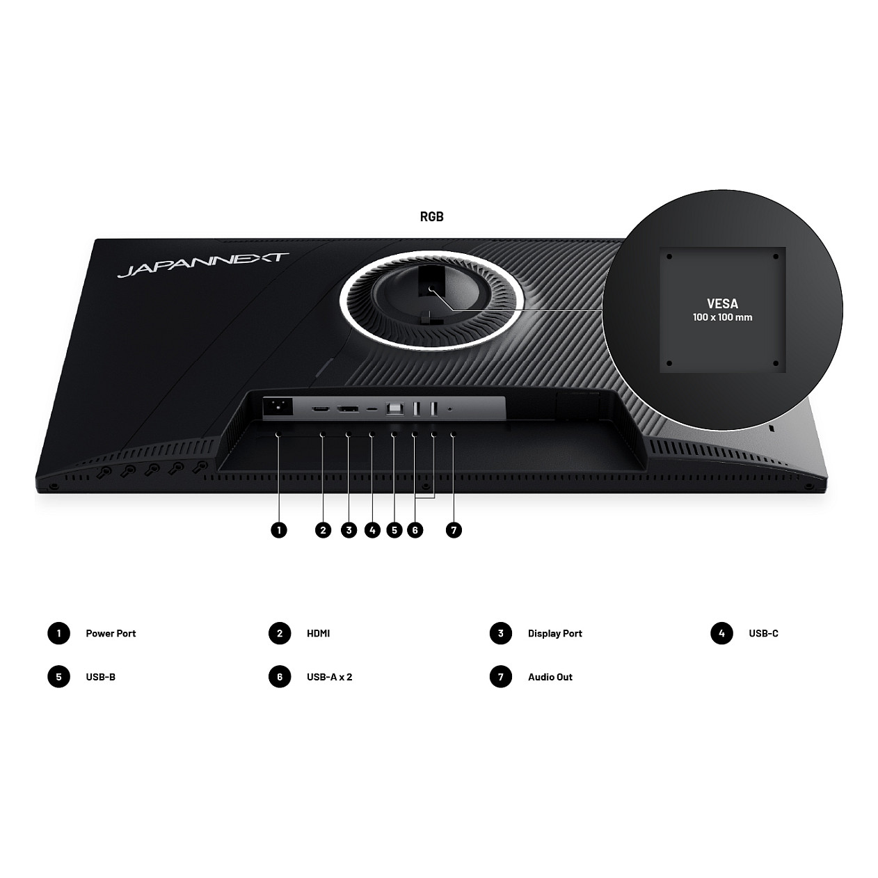 5K Monitor JAPANNEXT JN-IPS275K-HSPC9 (27" IPS, 5120x2880, 60Hz, USB-C 90W, KVM)-14