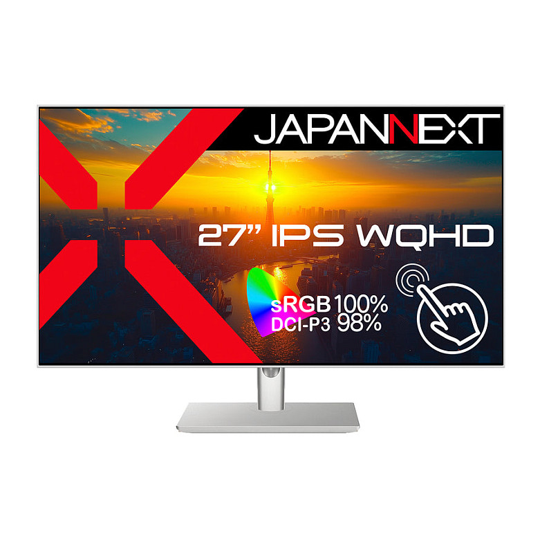 Monitor JAPANNEXT JN-IPS27WQHDR-C65W-T (27" WQHD IPS, 75Hz, 10-point Touch, USB-C 65W)-6
