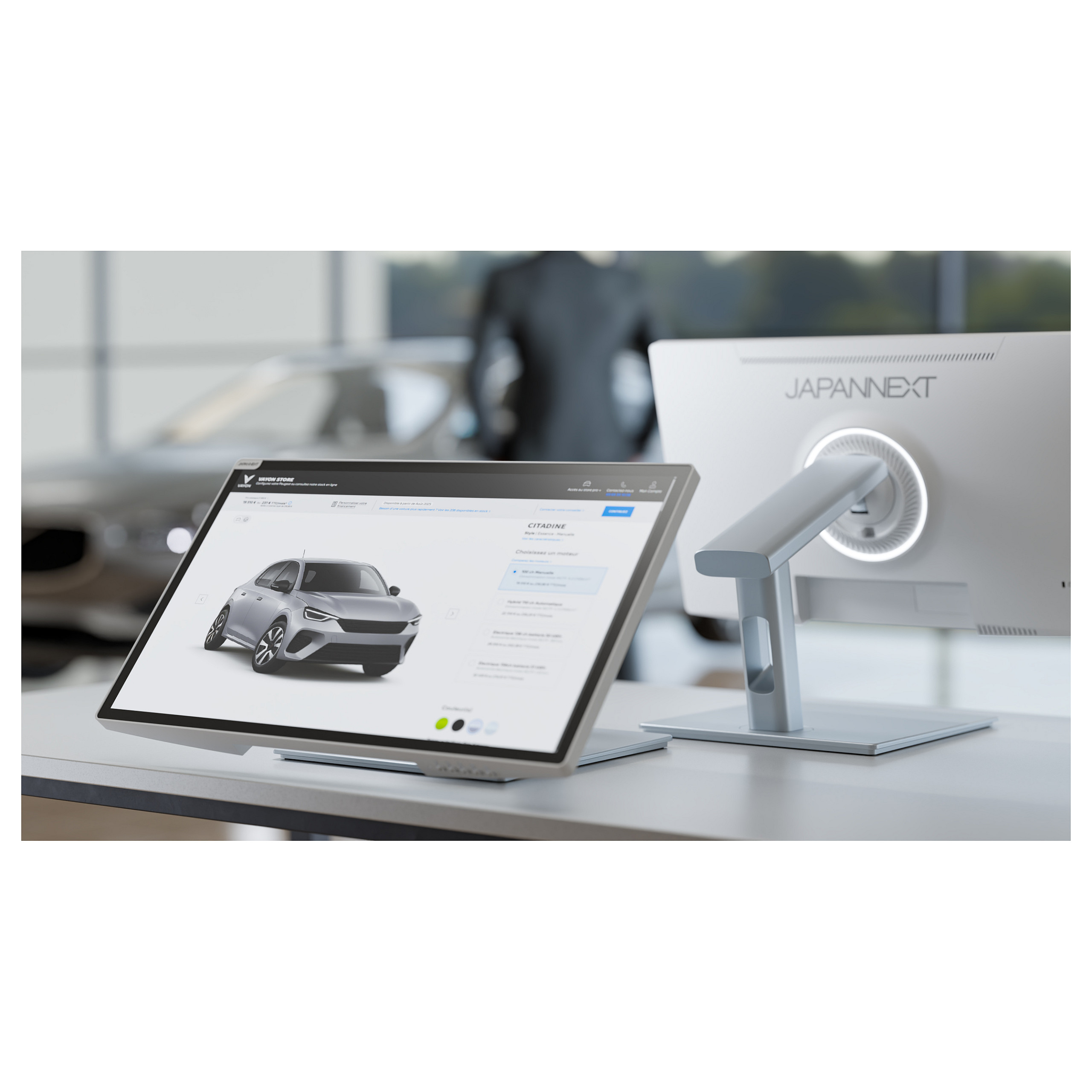 Monitor JAPANNEXT JN-IPS27WQHDR-C65W-T (27" WQHD IPS, 75Hz, 10-point Touch, USB-C 65W)-10