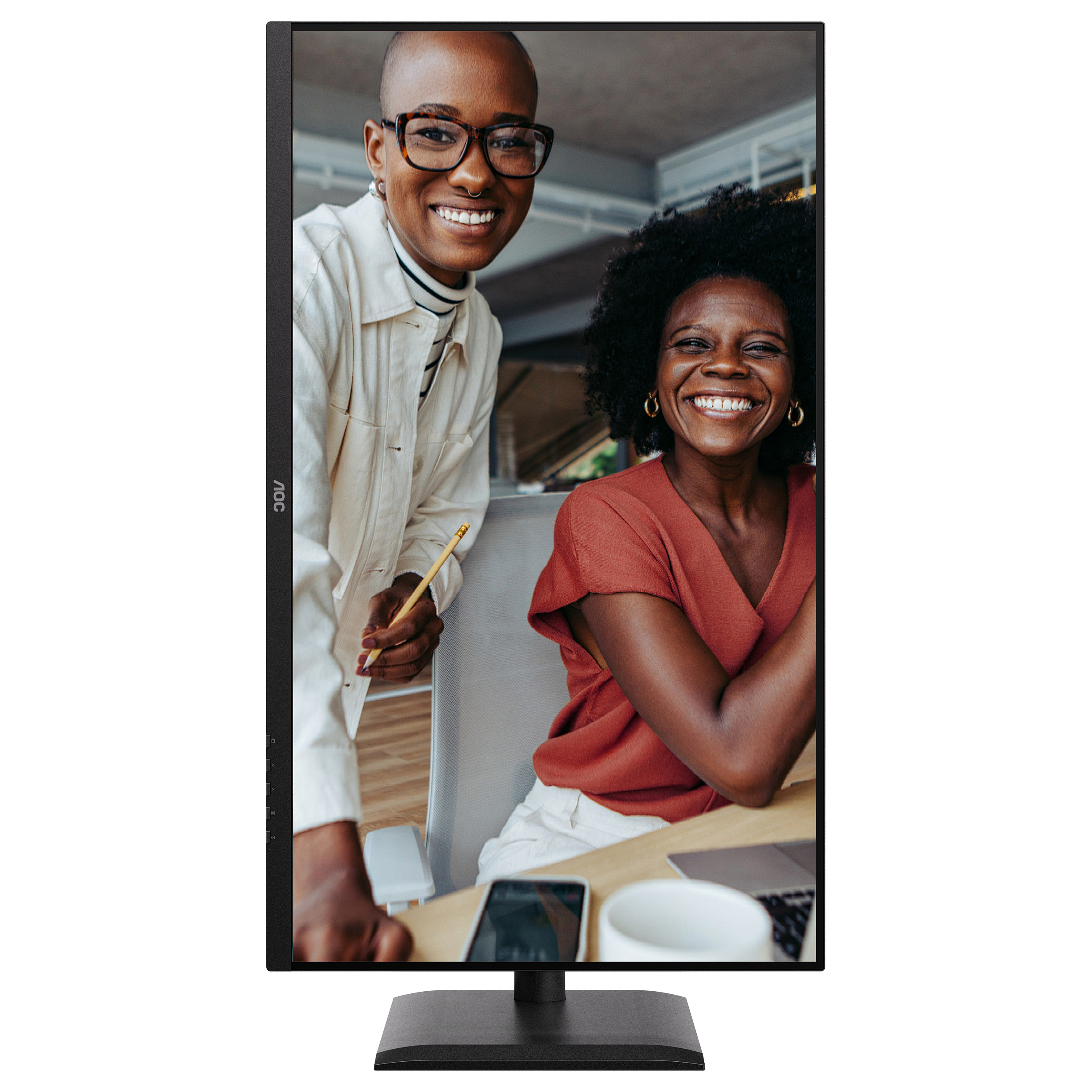 Monitor AOC Q32E4U 31.5" IPS (QHD 2560x1440, 75Hz, 4ms, USB-C, Zvučnici)-5