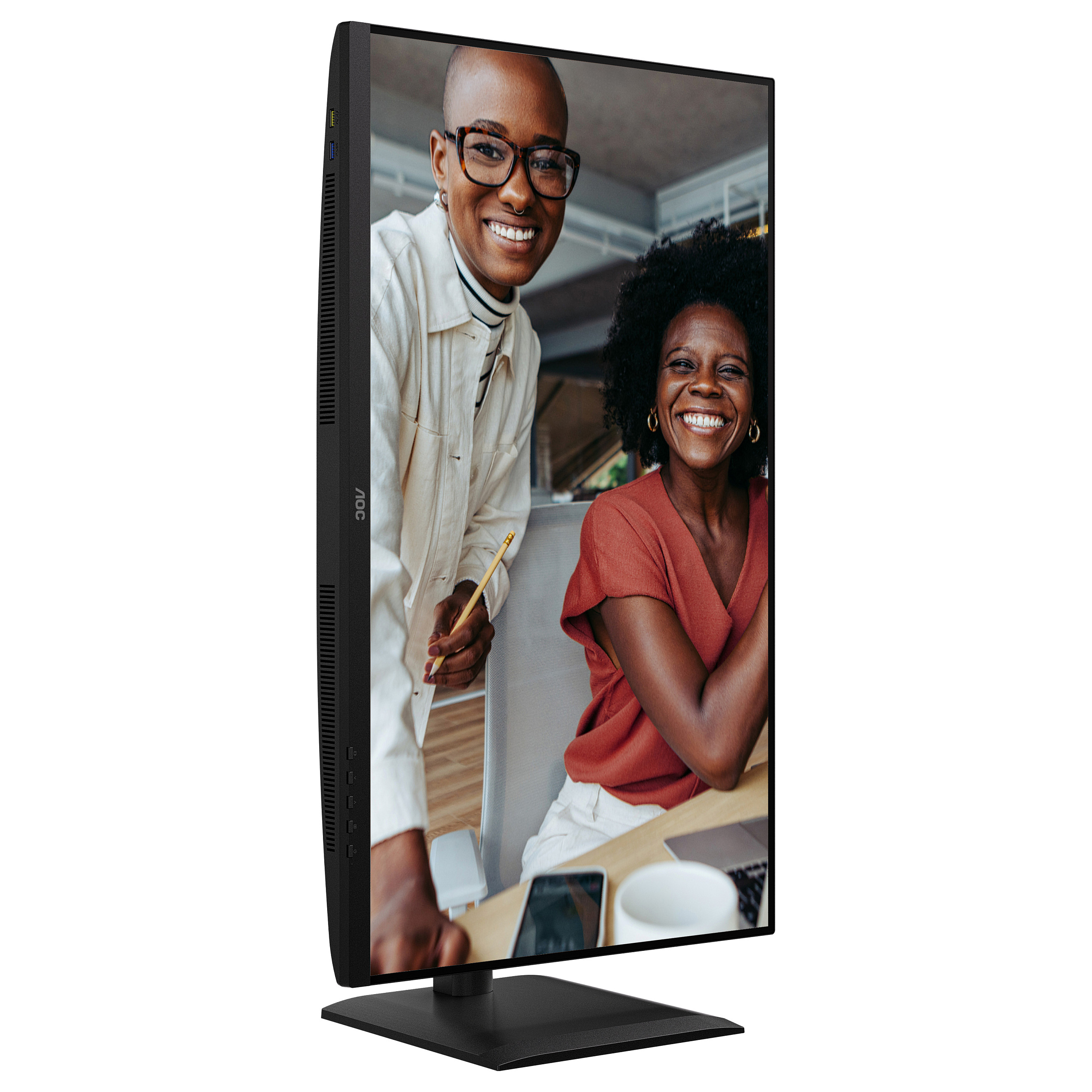 Monitor AOC Q32E4U 31.5" IPS (QHD 2560x1440, 75Hz, 4ms, USB-C, Zvučnici)-6