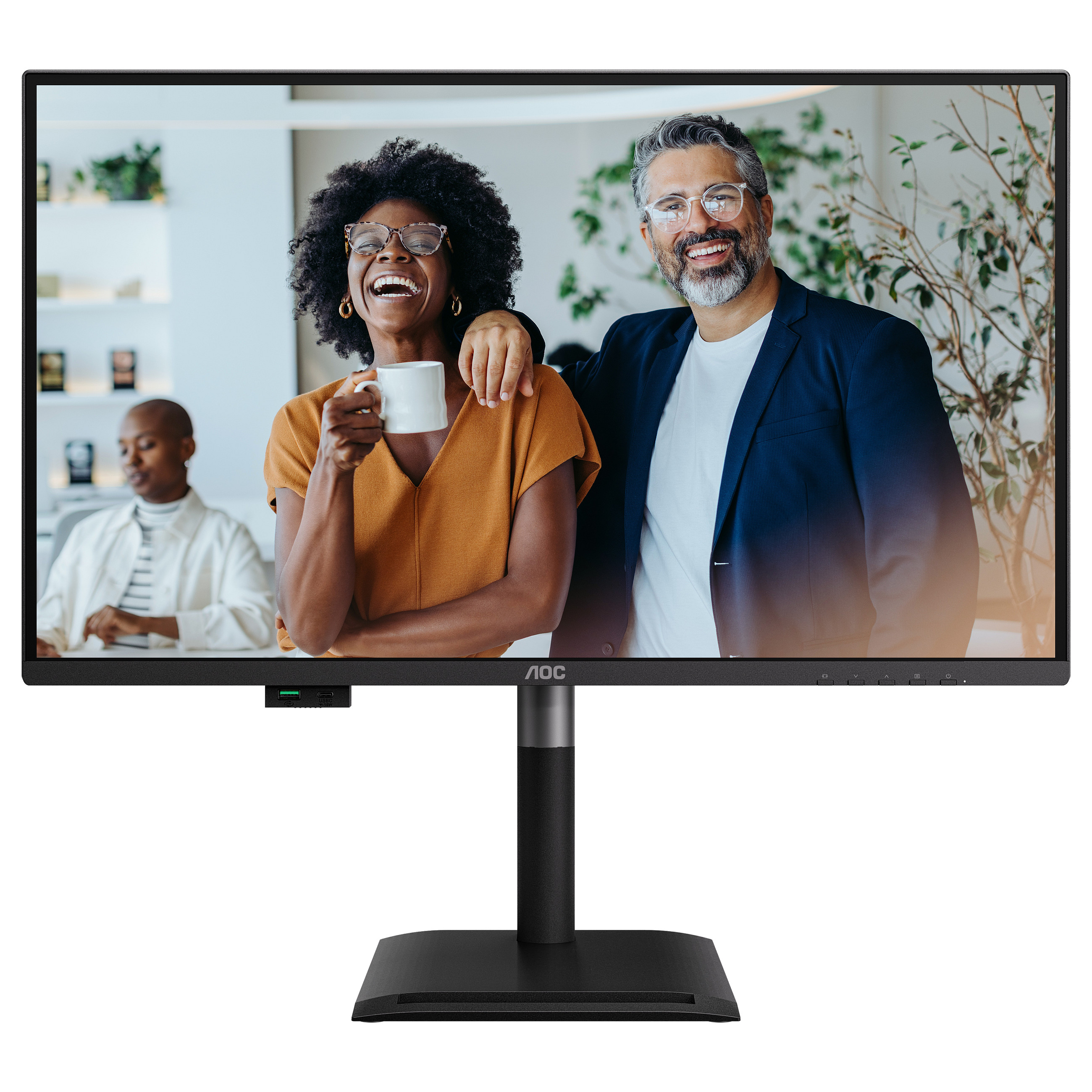 Monitor AOC Q27P4CV 27" (IPS, QHD 2560x1440, 75Hz, USB-C, KVM)-18
