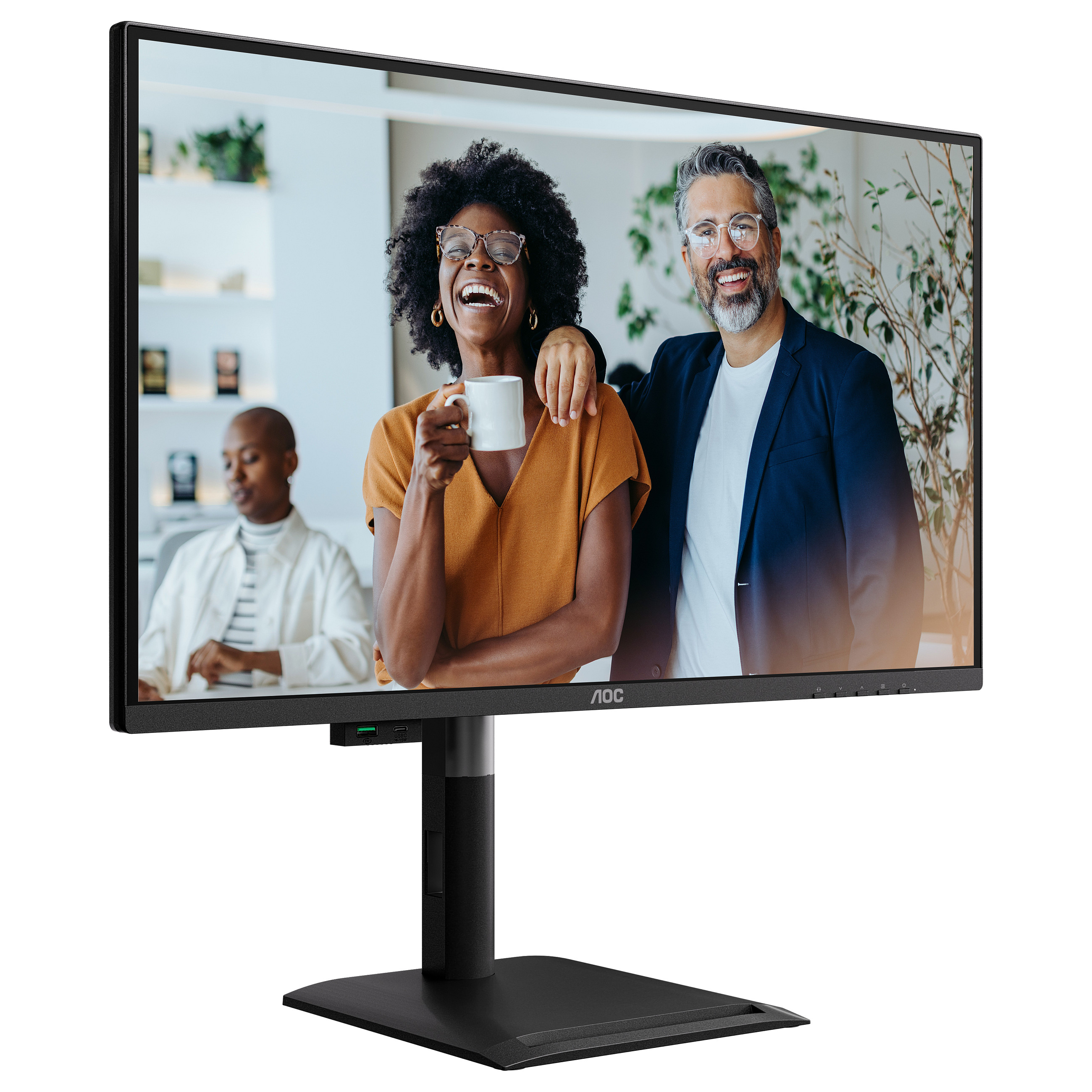 Monitor AOC Q27P4CV 27" (IPS, QHD 2560x1440, 75Hz, USB-C, KVM)-20