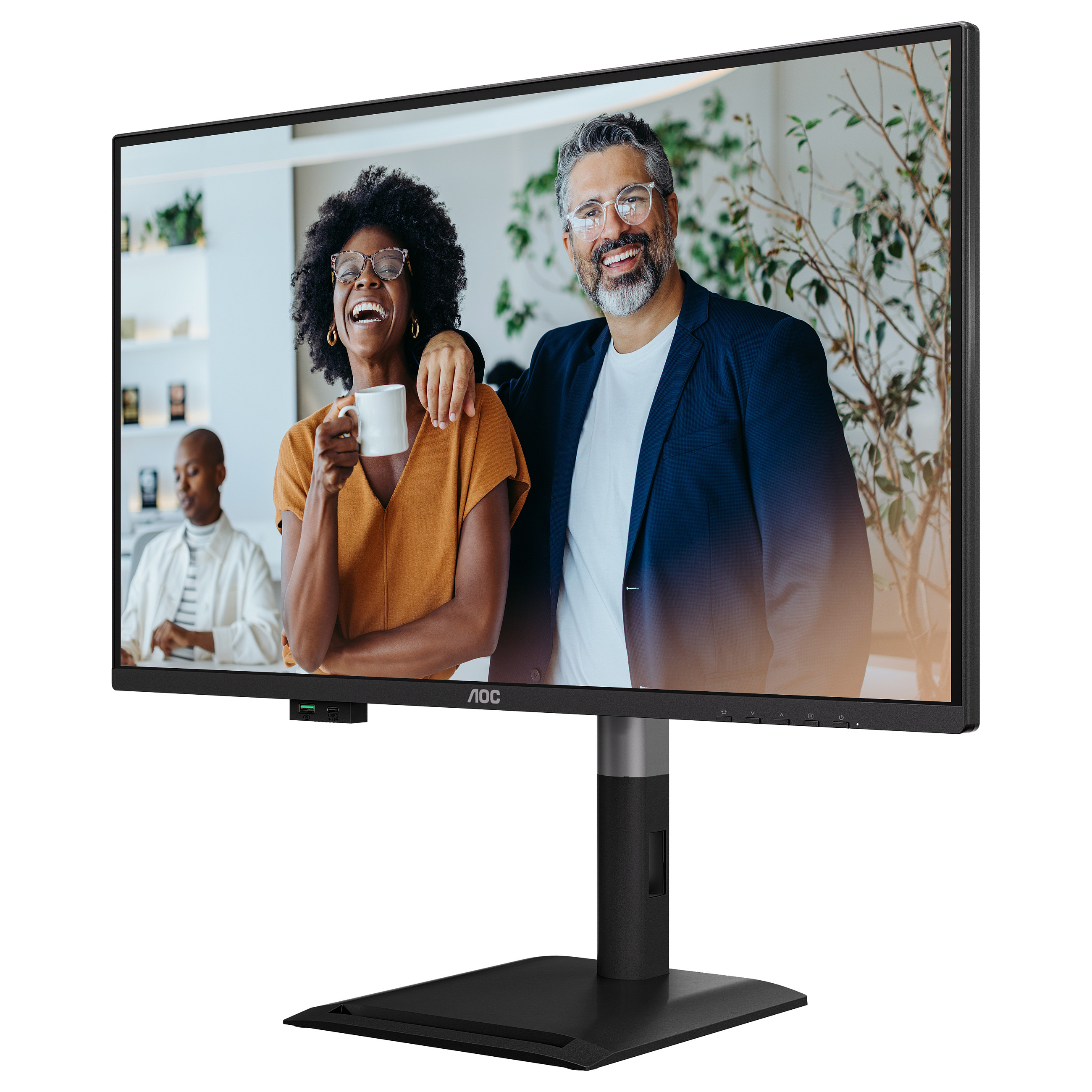 Monitor AOC Q27P4CV 27" (IPS, QHD 2560x1440, 75Hz, USB-C, KVM)-21