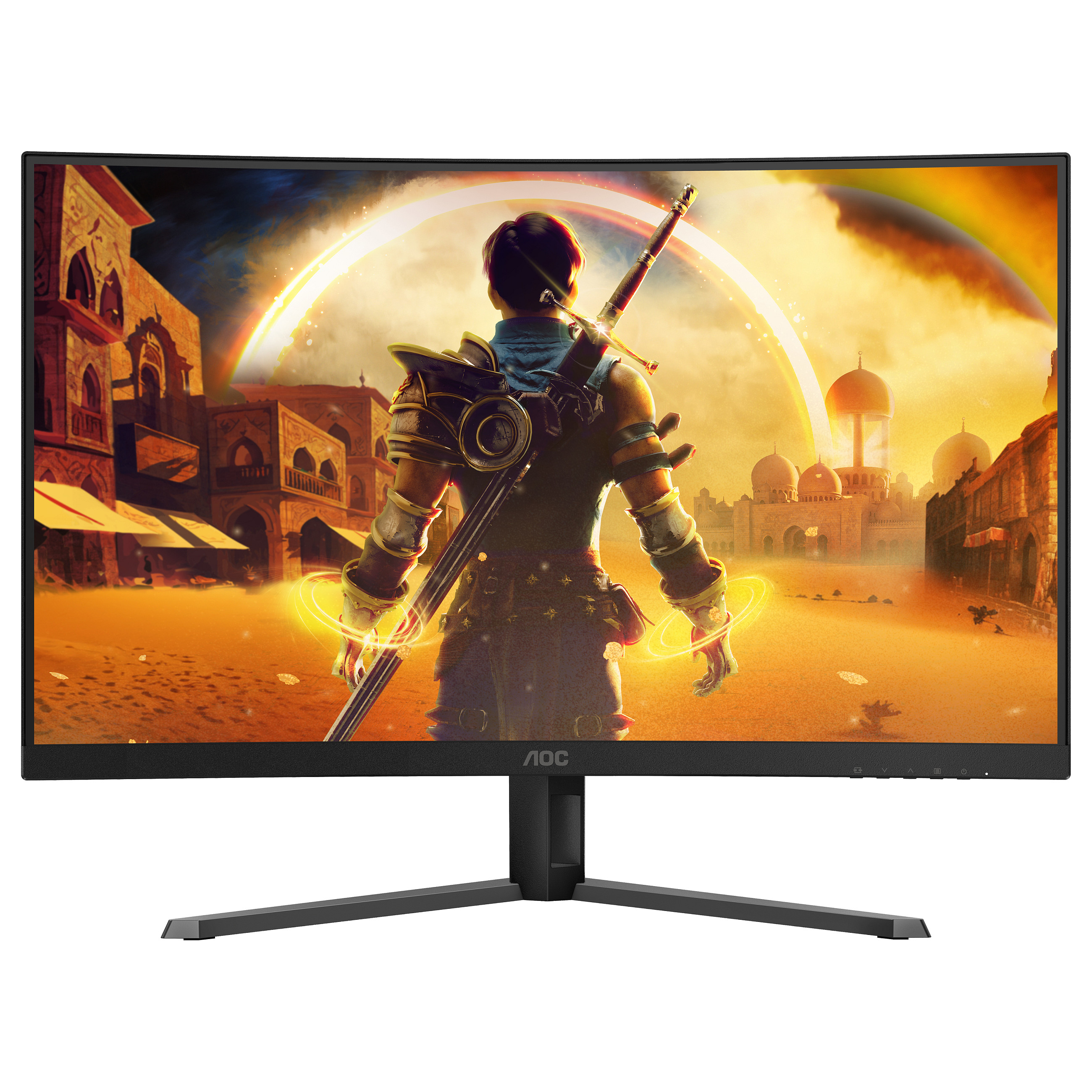Gaming Monitor AOC C32G42ZE (31.5", VA, Full HD, 240Hz, 0.5ms, 1500R Curved)-9