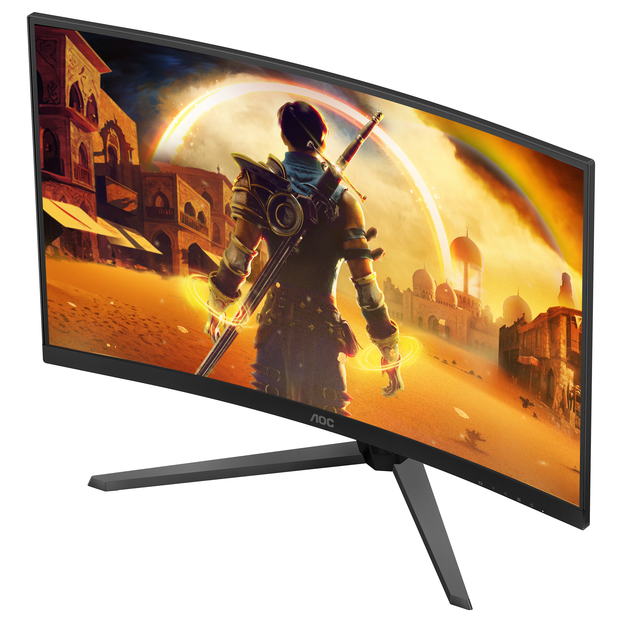 Gaming Monitor AOC C32G42ZE (31.5", VA, Full HD, 240Hz, 0.5ms, 1500R Curved)-11