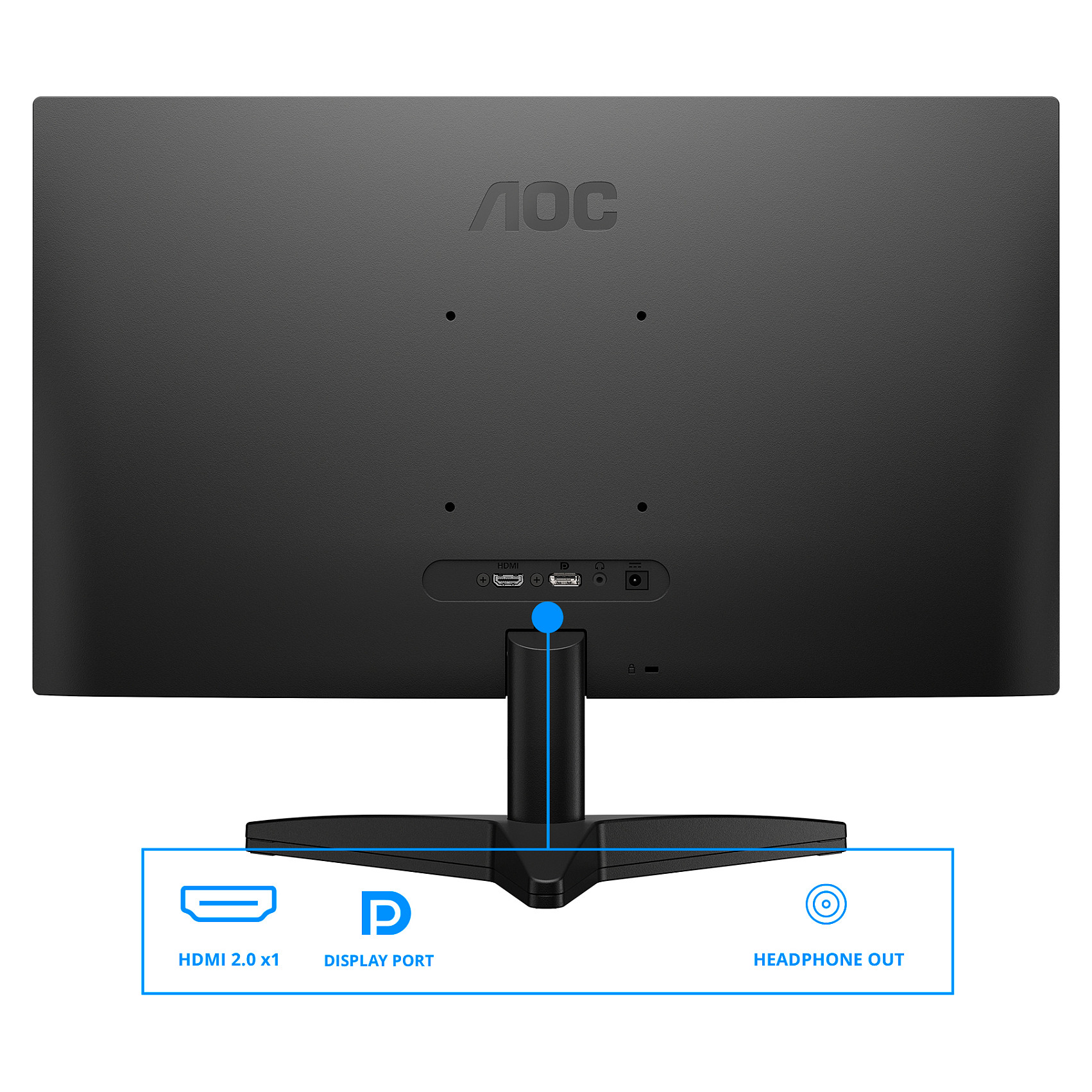 Monitor AOC Q24B36X 23.8" (QHD, IPS, 100Hz, 1ms, Adaptive Sync)-7