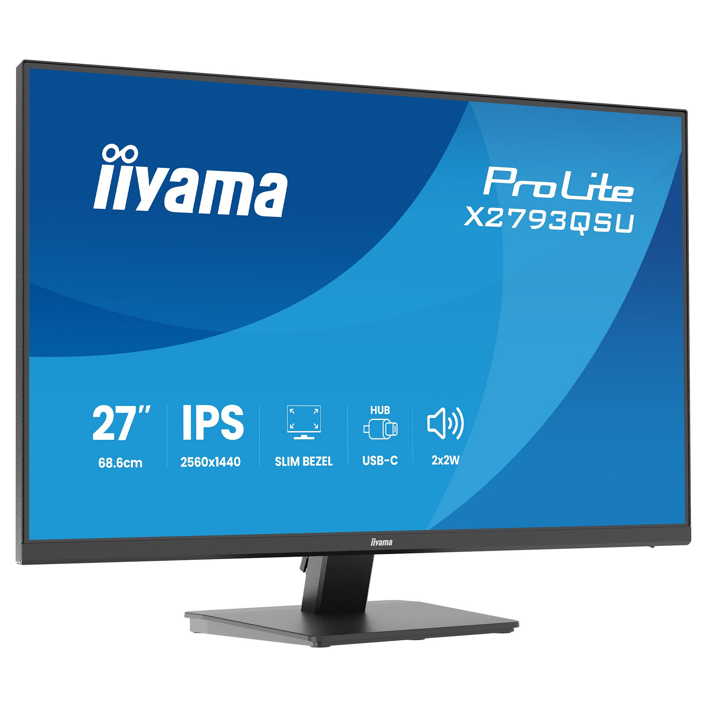 Monitor IIYAMA ProLite X2793QSU-B1 (27", QHD, IPS, 100Hz, 1ms)-10