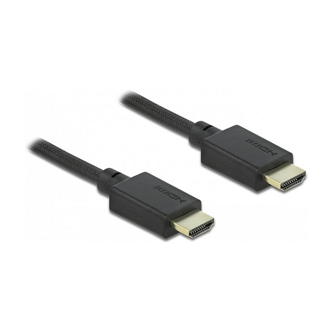 DELOCK High Speed HDMI Kabel 8K 60Hz 0.5m (48 Gbps, eARC, Dynamic HDR)