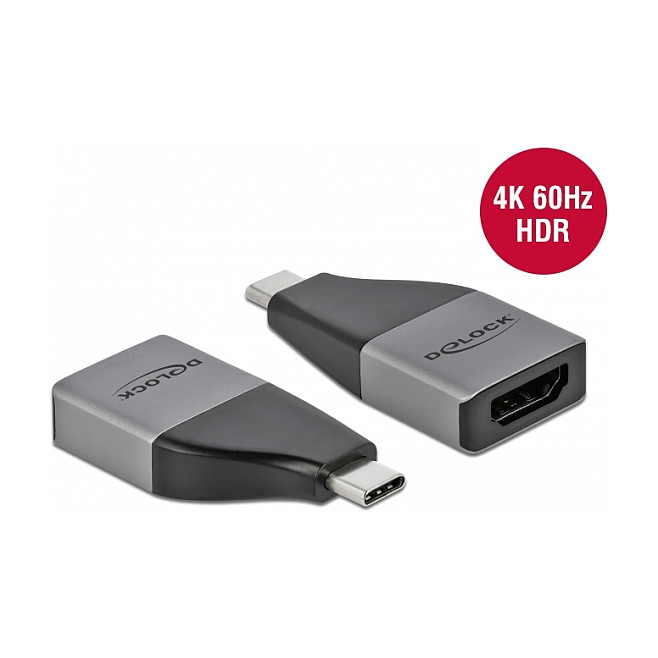 Adapter DELOCK 63929 USB-C na HDMI (4K 60Hz, HDR, DP Alt Mode)-0