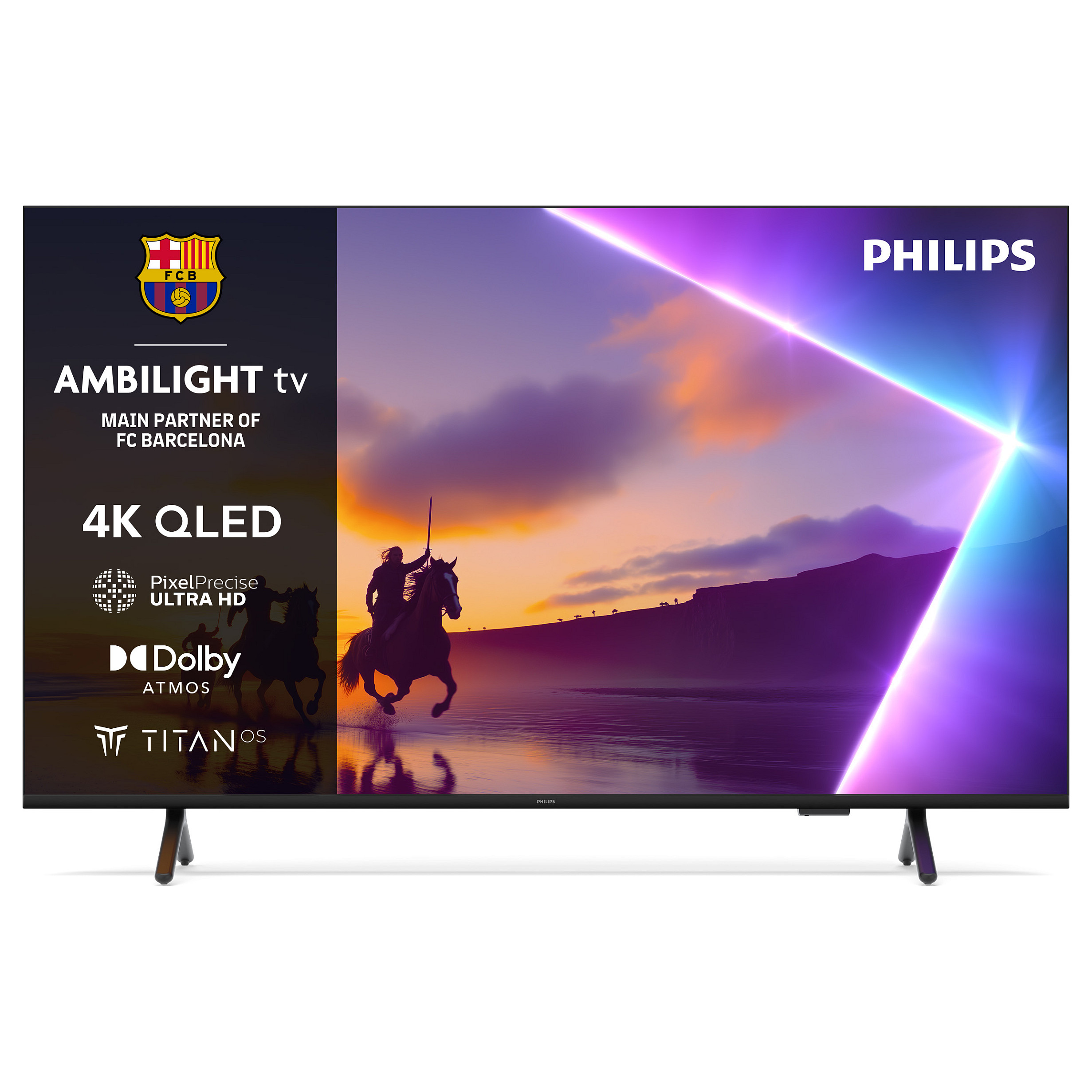 4K UHD Ambilight TV PHILIPS 50PUS8500/12 The One (126 cm, P5 Engine, Dolby Vision, Dolby Atmos, Android TV)-0