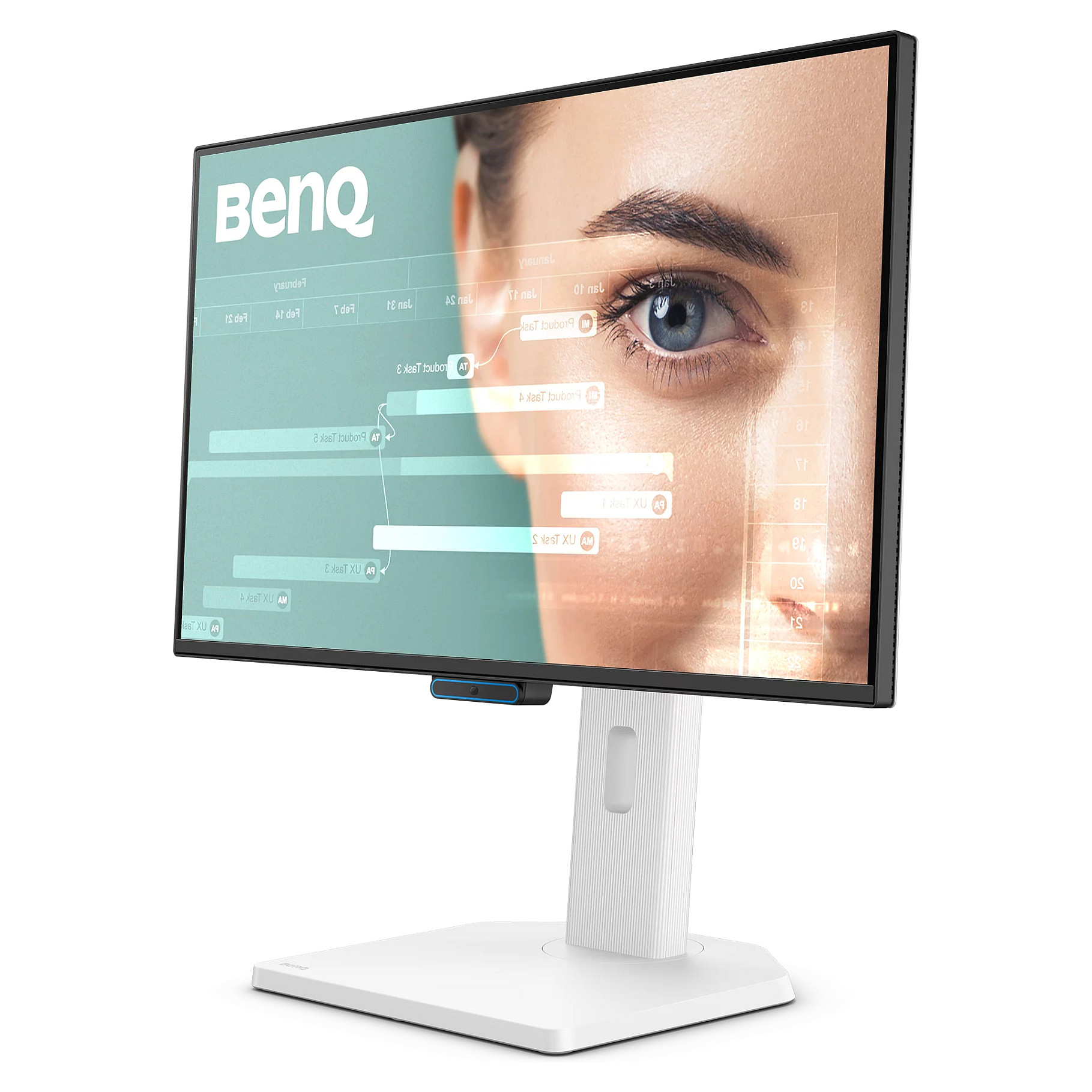 Monitor BENQ GW2490TC 23.8" FHD (IPS, 100Hz, USB-C, Zvučnici, Mikrofon)-1