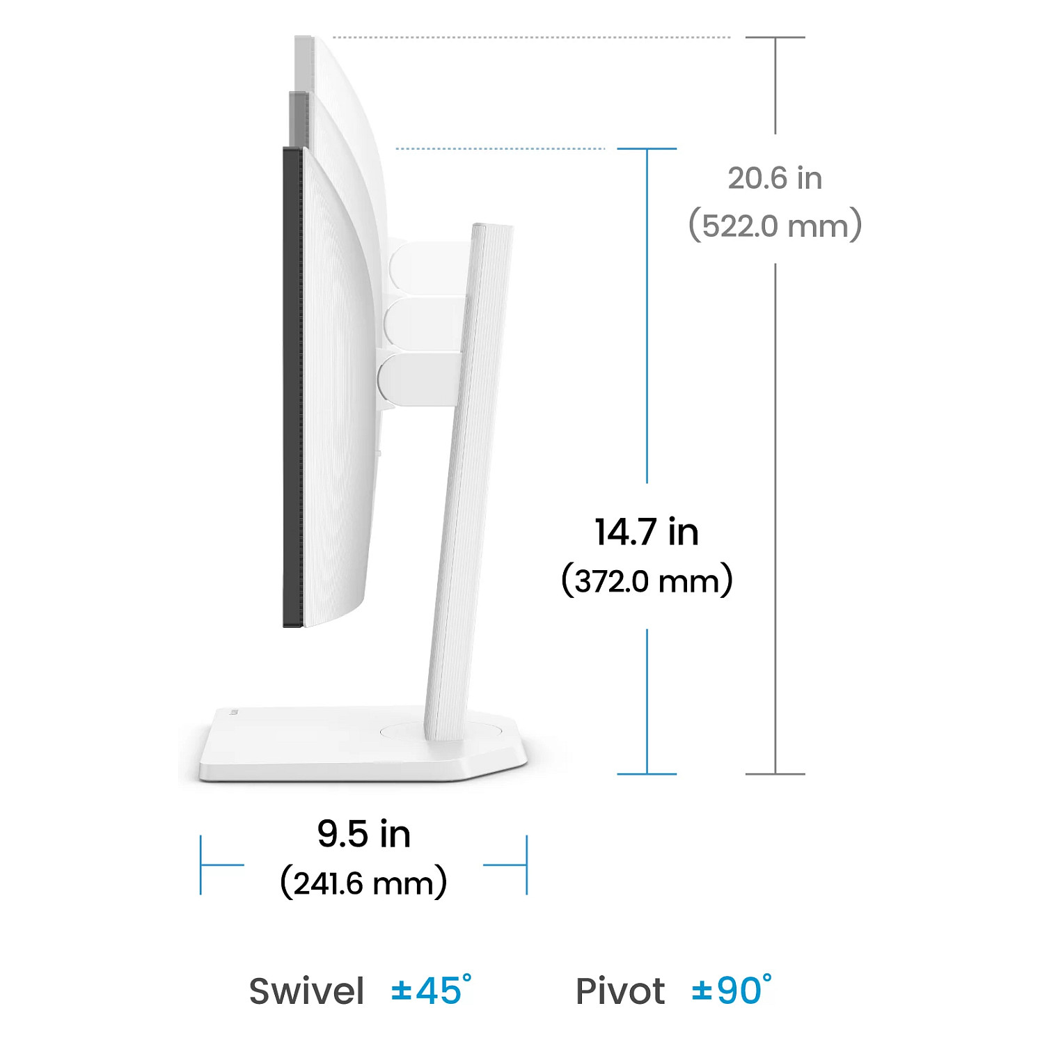 Monitor BENQ GW2490TC 23.8" FHD (IPS, 100Hz, USB-C, Zvučnici, Mikrofon)-6