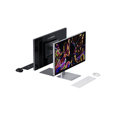 Monitor ALOGIC Clarity Max 32" UHD 4K (IPS, 90W USB-C, 8MP Web kamera, Zvučnici) Space Grey-2