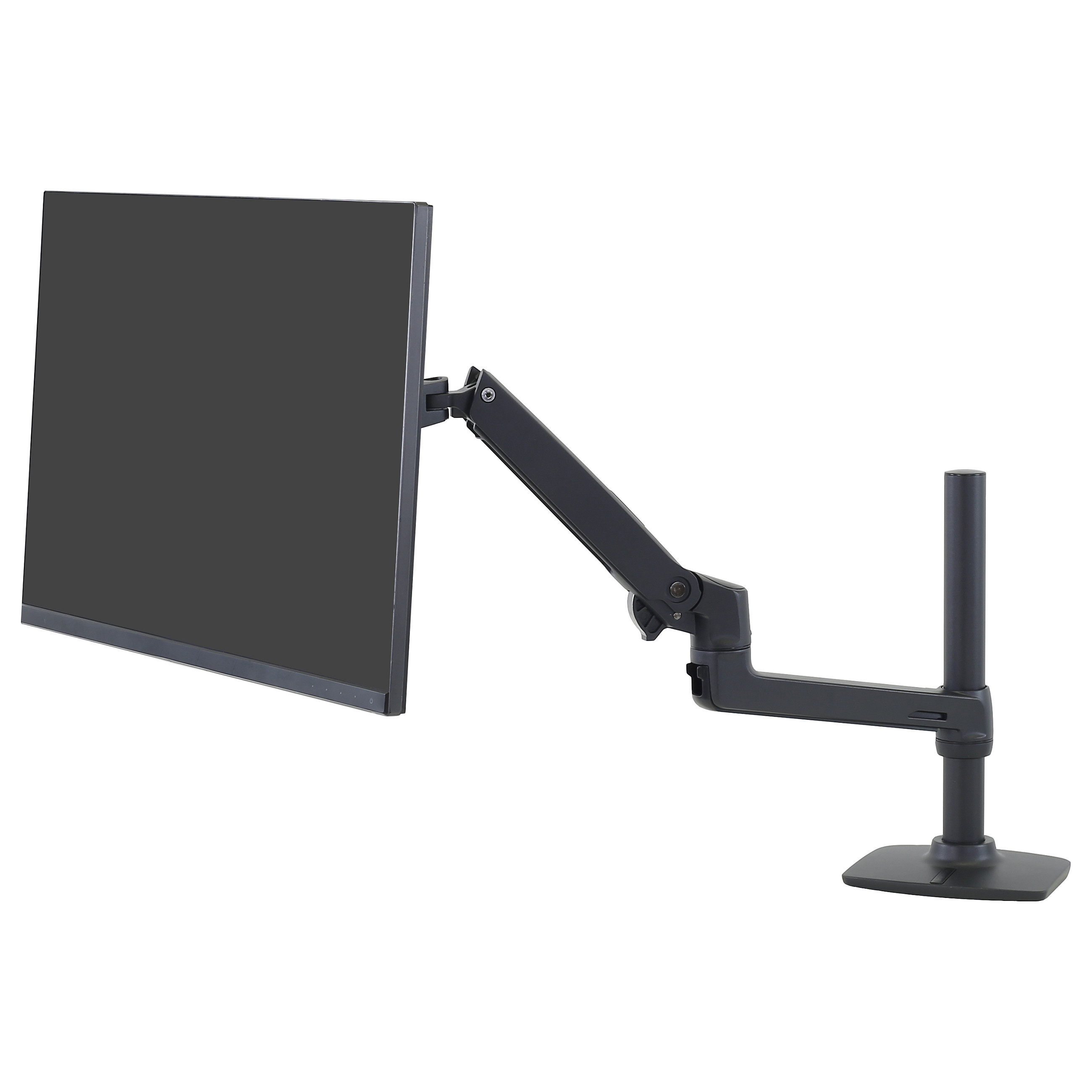 Nosač za monitor ERGOTRON LX Desk Monitor Arm Tall Pole (za monitore do 34", do 11.3 kg, VESA 75/100) crni-0
