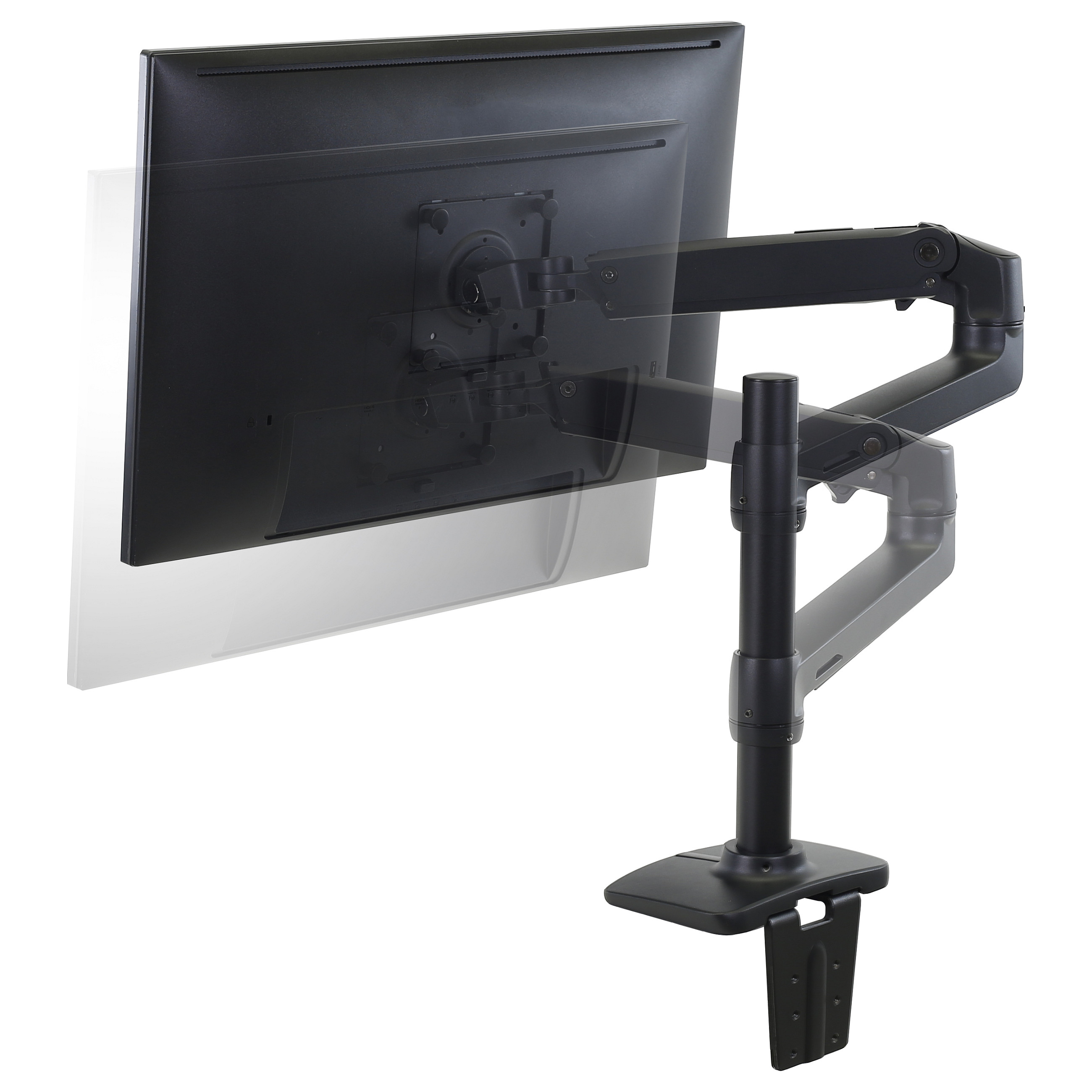 Nosač za monitor ERGOTRON LX Desk Monitor Arm Tall Pole (za monitore do 34", do 11.3 kg, VESA 75/100) crni-1