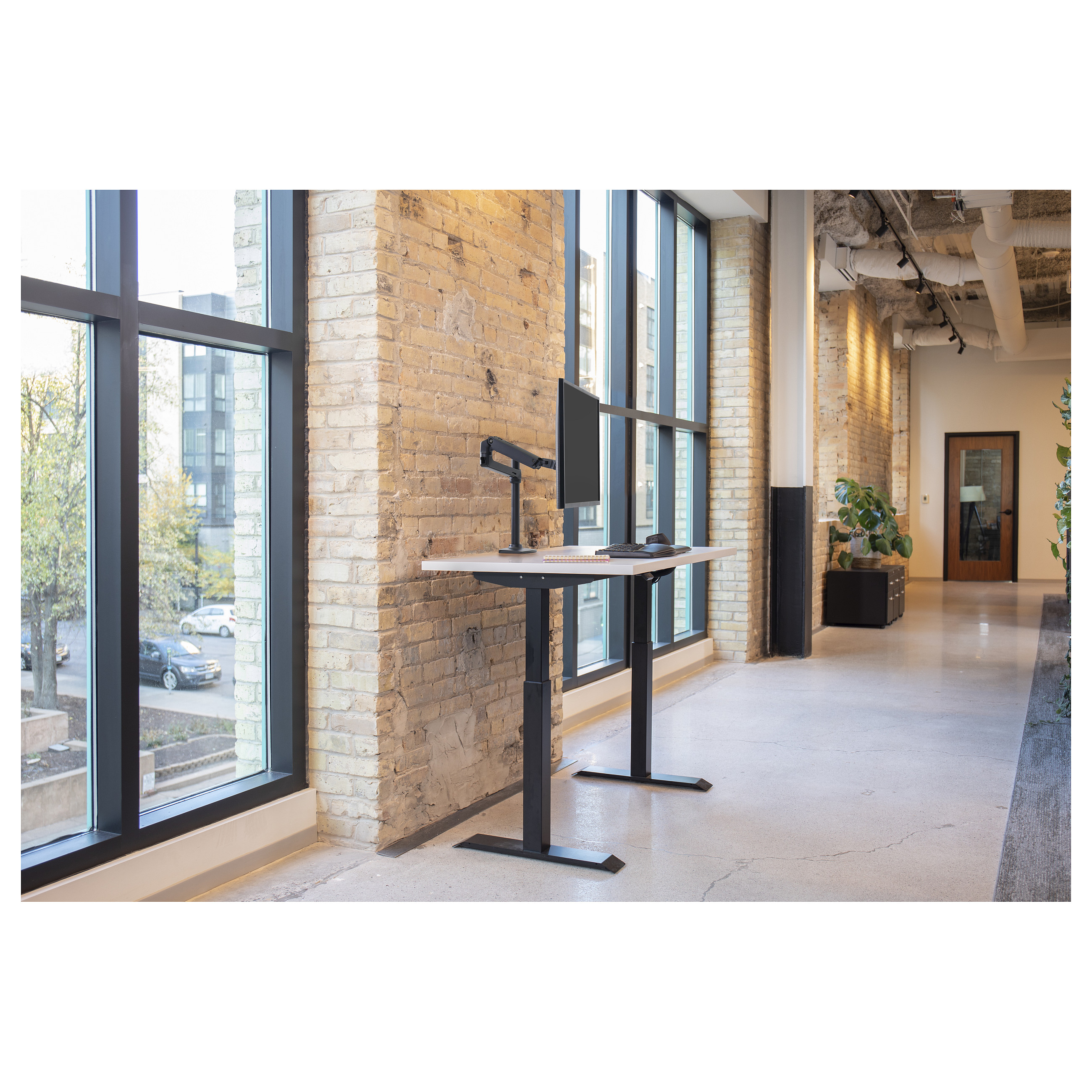 Nosač za monitor ERGOTRON LX Desk Monitor Arm Tall Pole (za monitore do 34", do 11.3 kg, VESA 75/100) crni-6