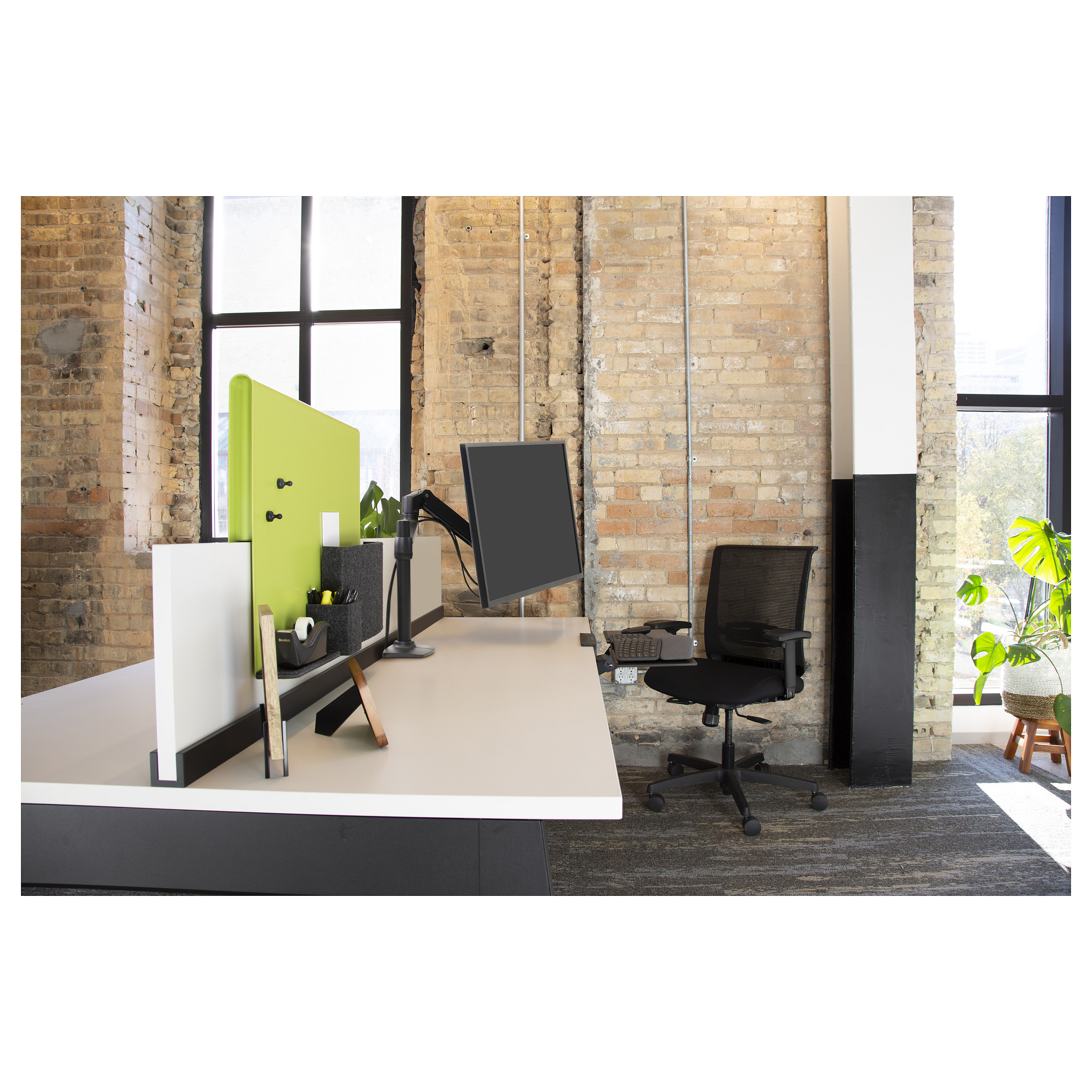 Nosač za monitor ERGOTRON LX Desk Monitor Arm Tall Pole (za monitore do 34", do 11.3 kg, VESA 75/100) crni-7