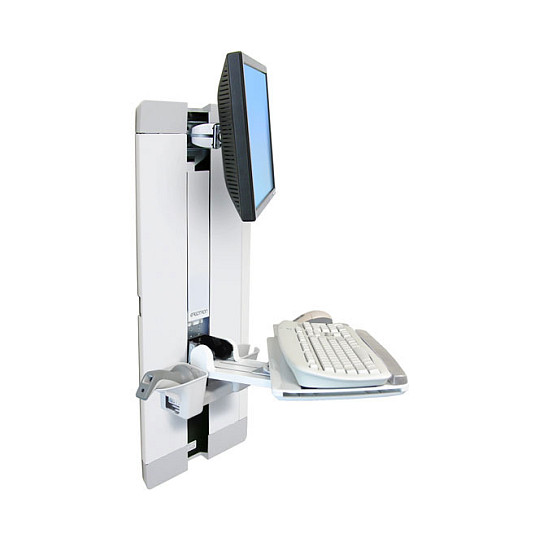 Zidni nosač za monitor ERGOTRON StyleView Vertical Lift (za 24" zaslon, VESA, bijeli)-0
