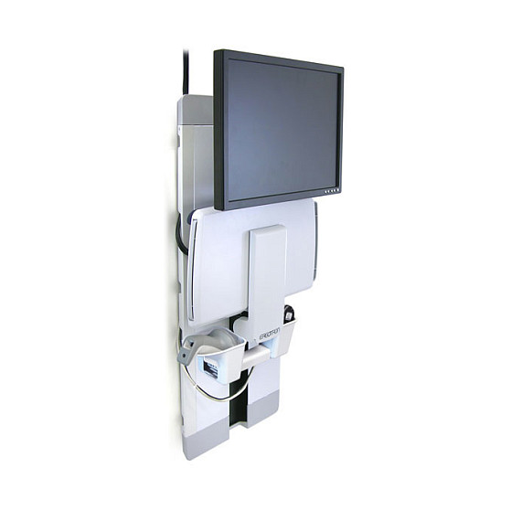 Zidni nosač za monitor ERGOTRON StyleView Vertical Lift (za 24" zaslon, VESA, bijeli)-1