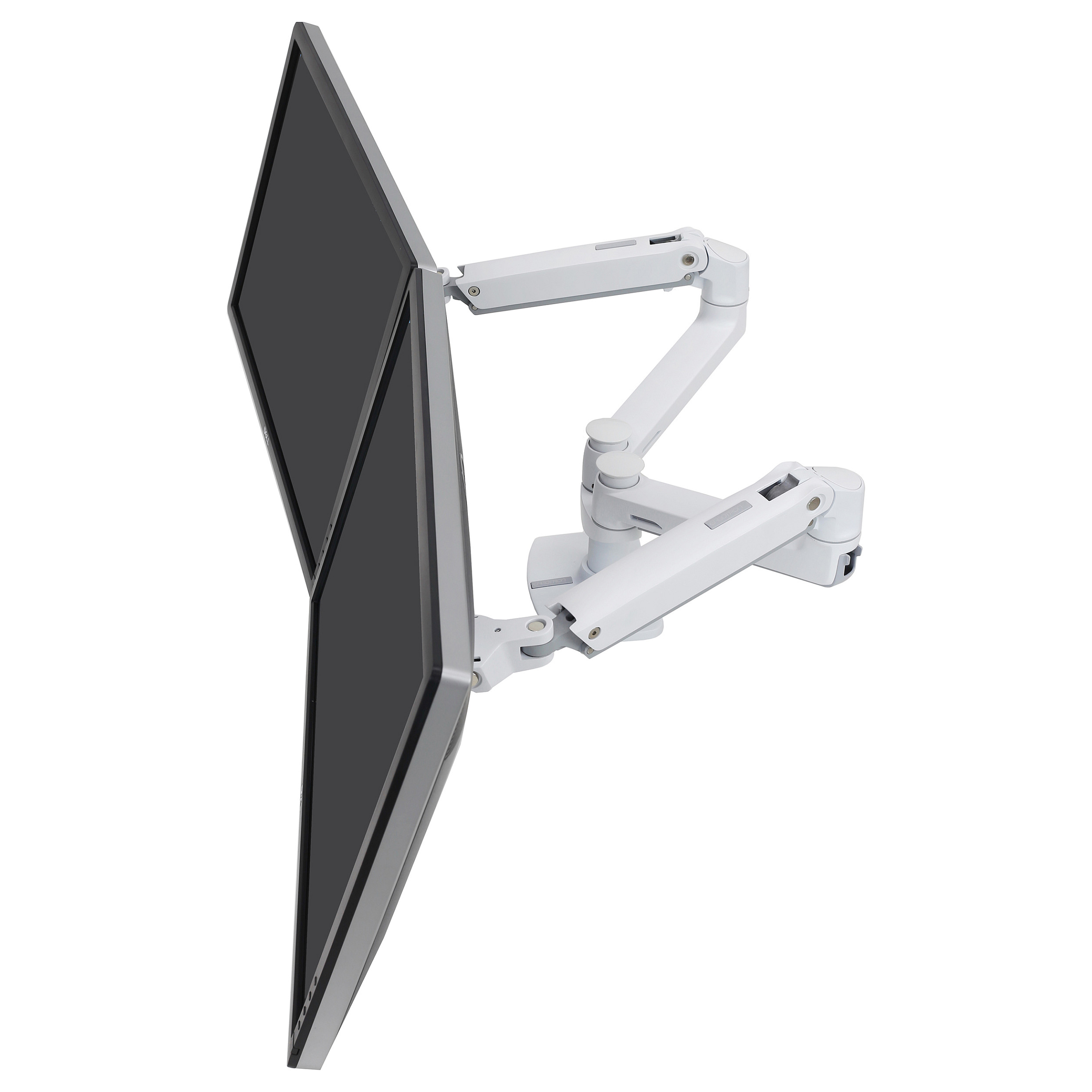 Stalak za monitor ERGOTRON LX Dual Side-by-Side Arm (za 2 monitora do 27", do 18.1 kg, VESA), bijeli