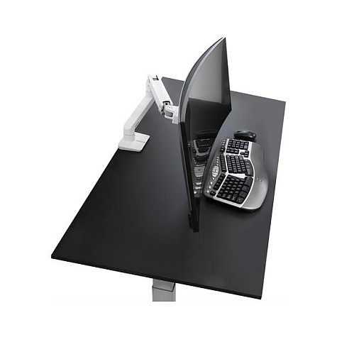 Nosač za monitor ERGOTRON HX Desk Monitor Arm (za monitore do 49", 9.1-19.1 kg, VESA, bijeli)-5