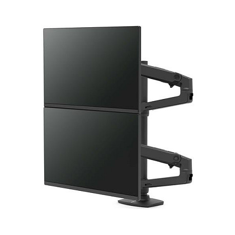 Stalak za monitor ERGOTRON LX Dual Stacking Arm Tall Pole (za 2 monitora do 40", VESA, mat crni)-2