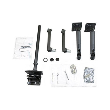 Stalak za monitor ERGOTRON LX Dual Stacking Arm Tall Pole (za 2 monitora do 40", VESA, mat crni)-4